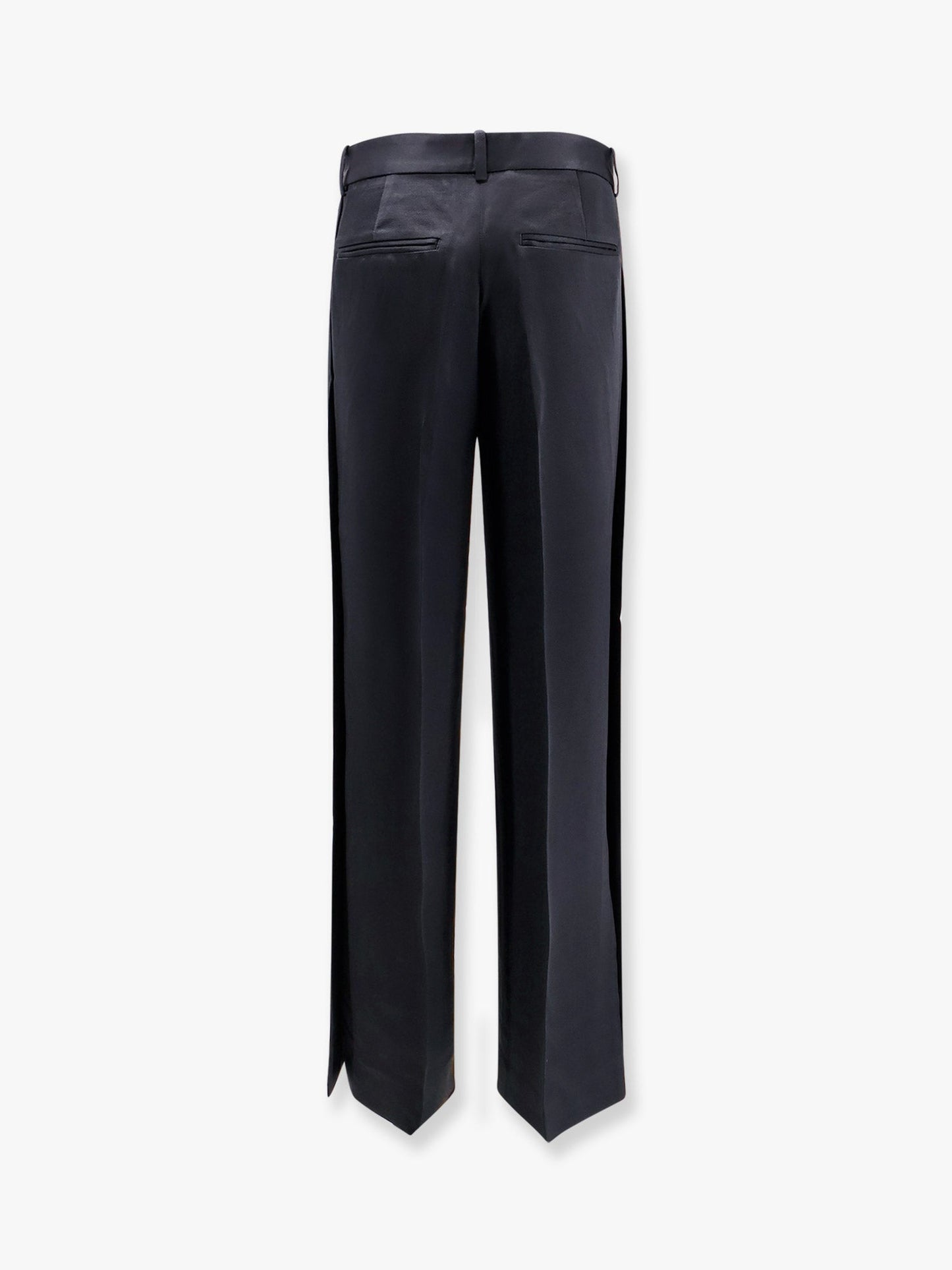 Toteme Women Viscose Blend Trouser With Slits TOTEME