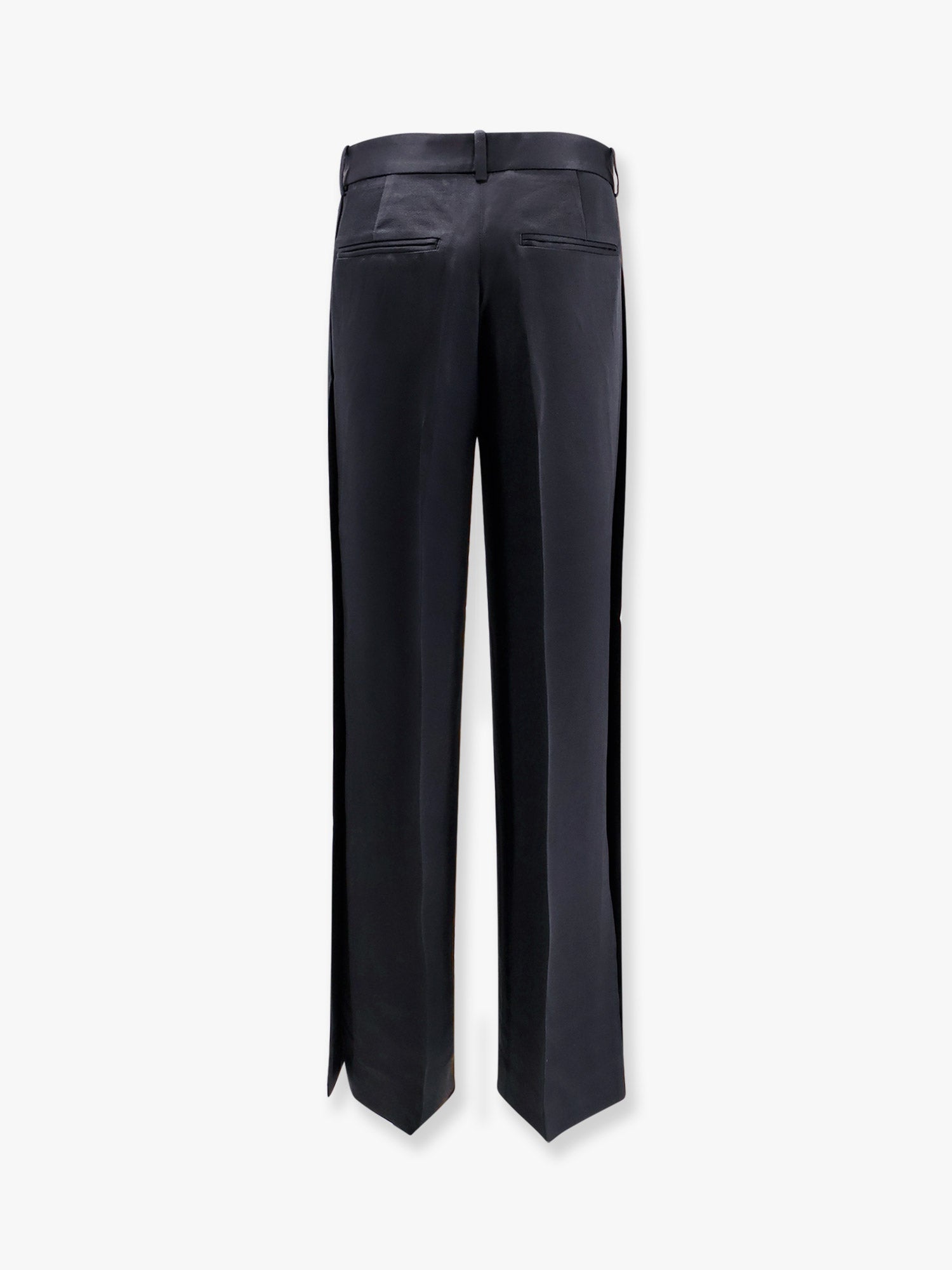 Toteme Women Viscose Blend Trouser With Slits TOTEME