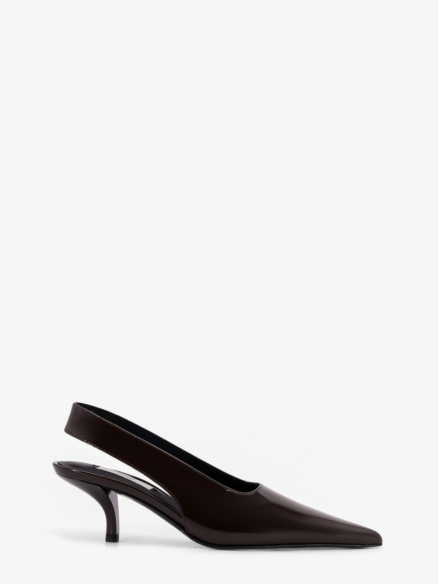Toteme Women Patent Leather Slingback Pumps TOTEME