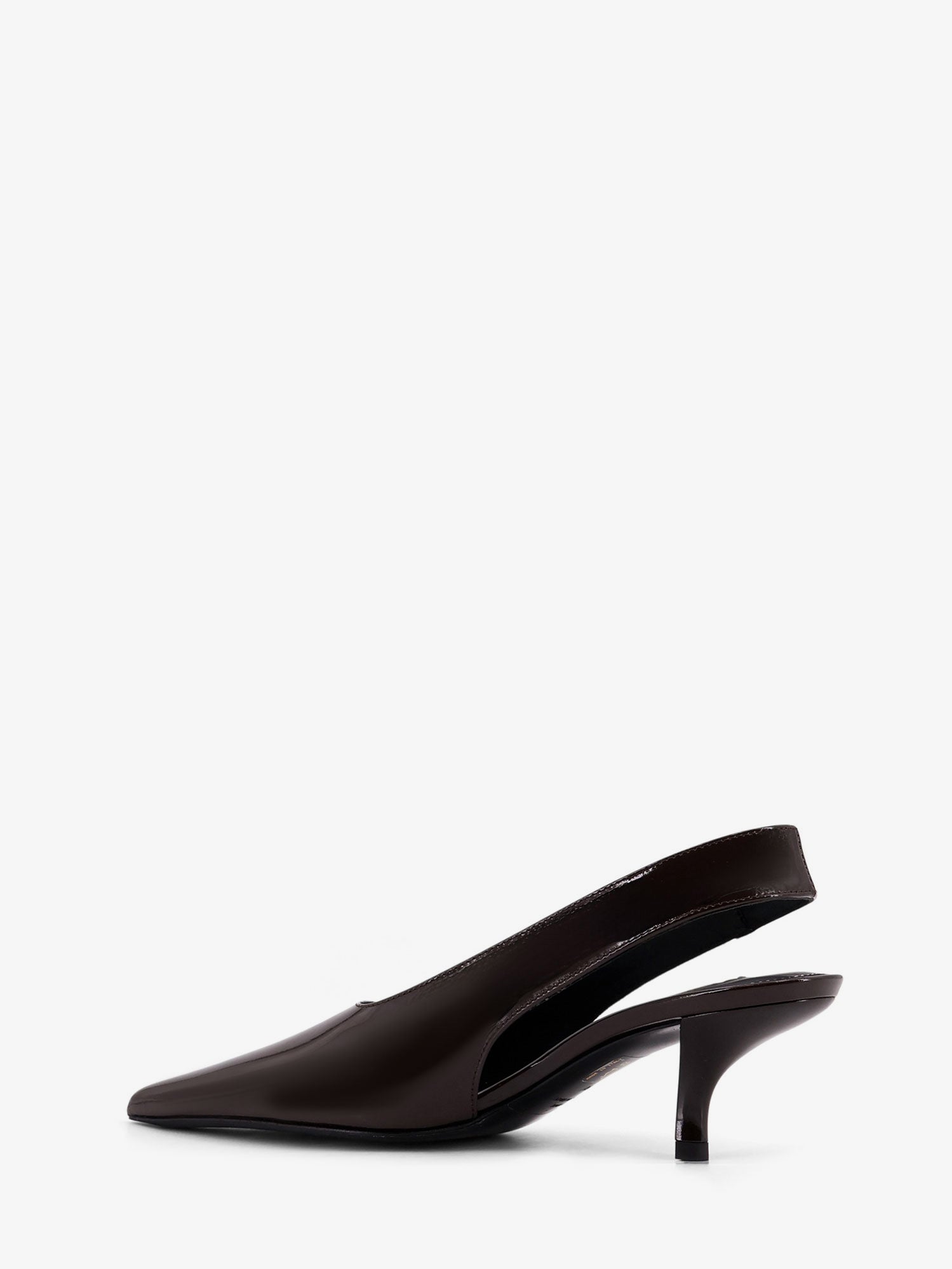Toteme Women Patent Leather Slingback Pumps TOTEME