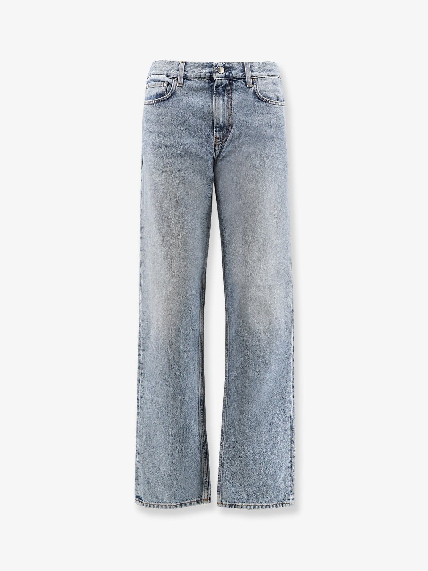 Toteme Women Low Straight Organic Cotton Jeans TOTEME