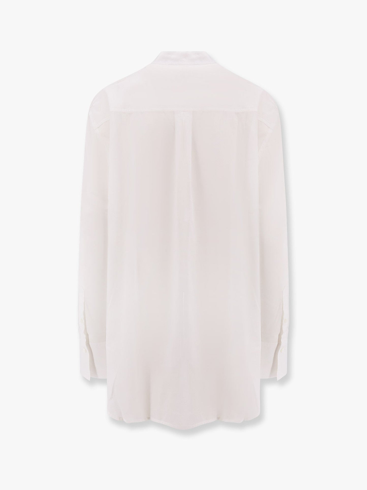 Toteme Women Stand Collar Organic Cotton Shirt TOTEME