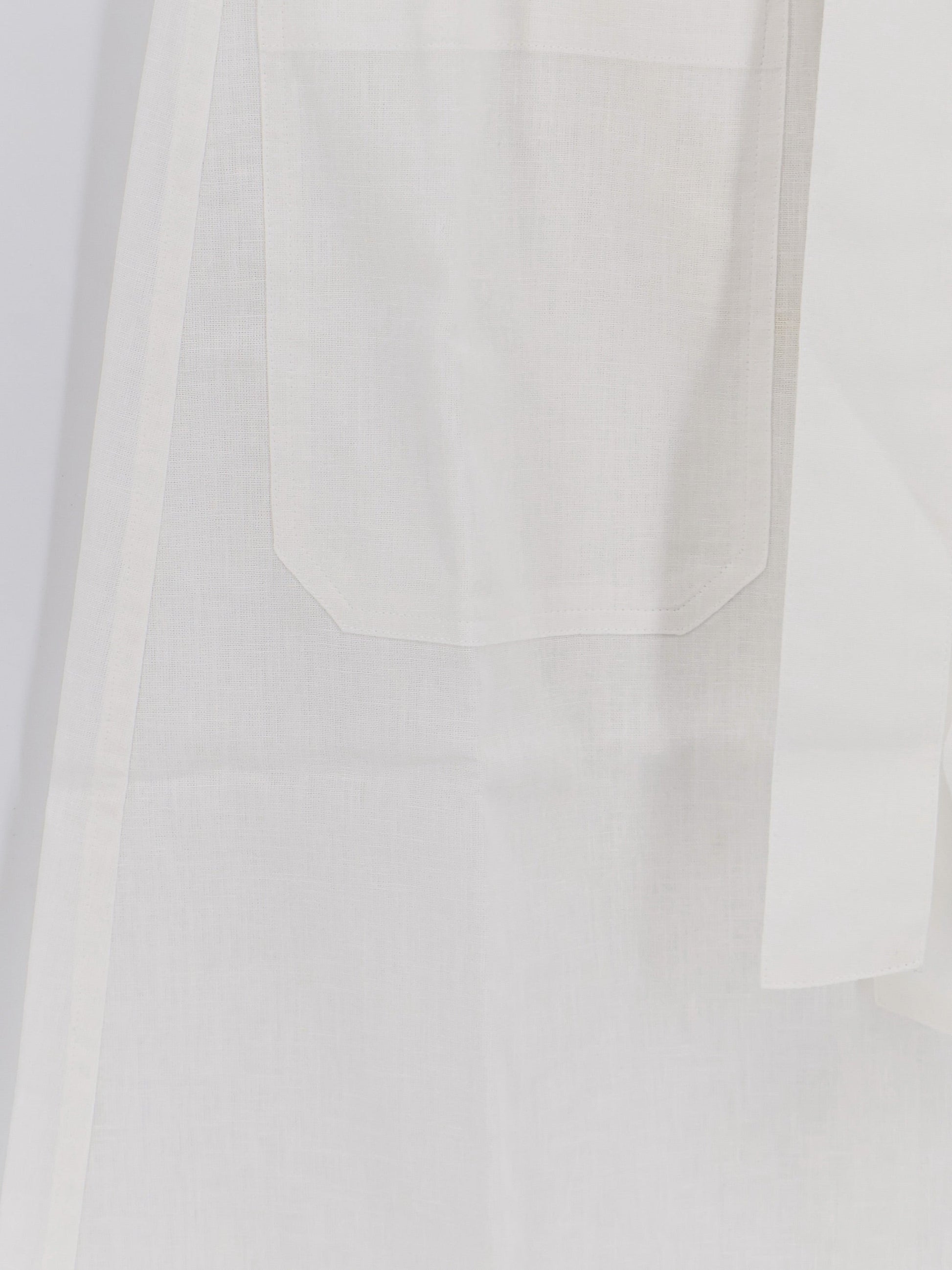 Toteme Women Tie-Waist Cotton And Linen Skirt TOTEME
