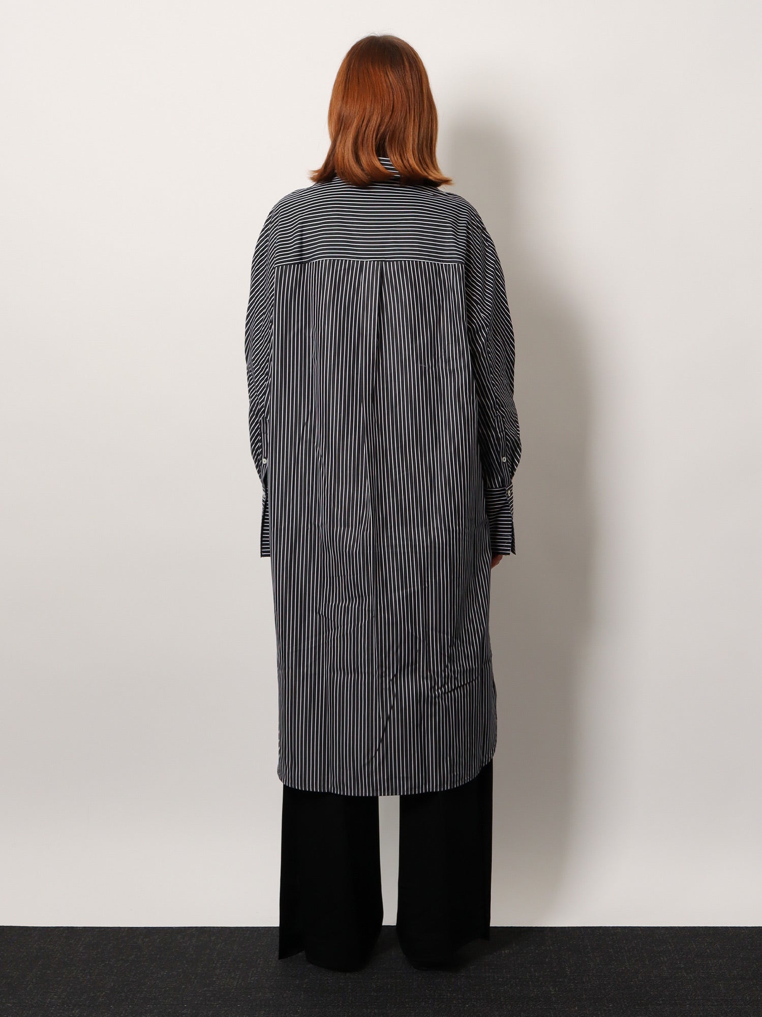 Toteme Women Striped Kimono-Sleeve Shirtdress TOTEME