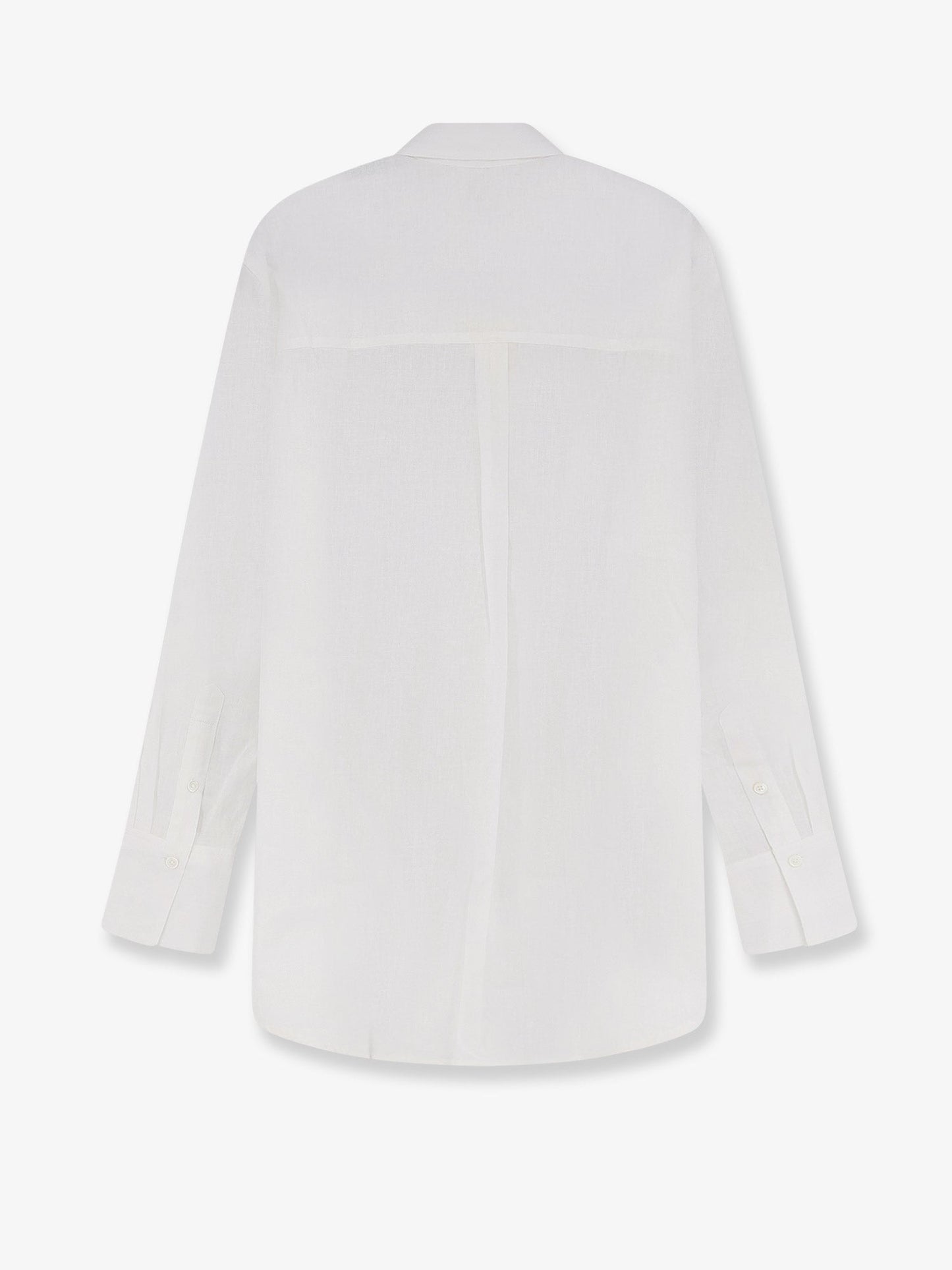 Toteme Women Oversized Summer Cotton And Linen Shirt TOTEME