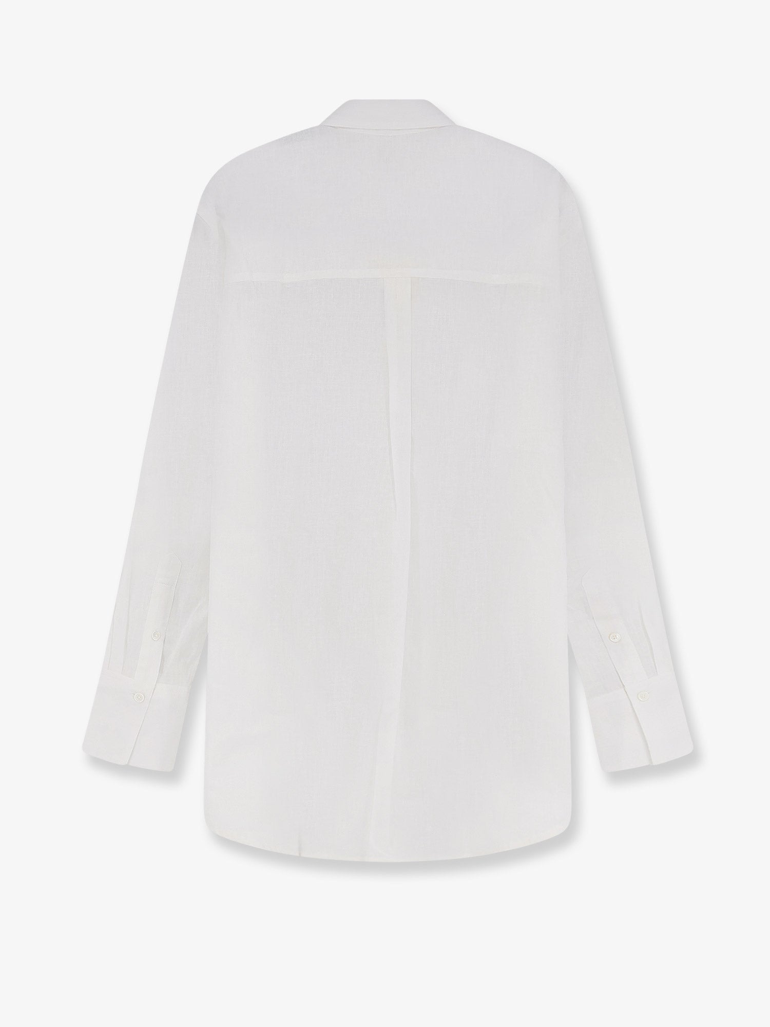 Toteme Women Oversized Summer Cotton And Linen Shirt TOTEME