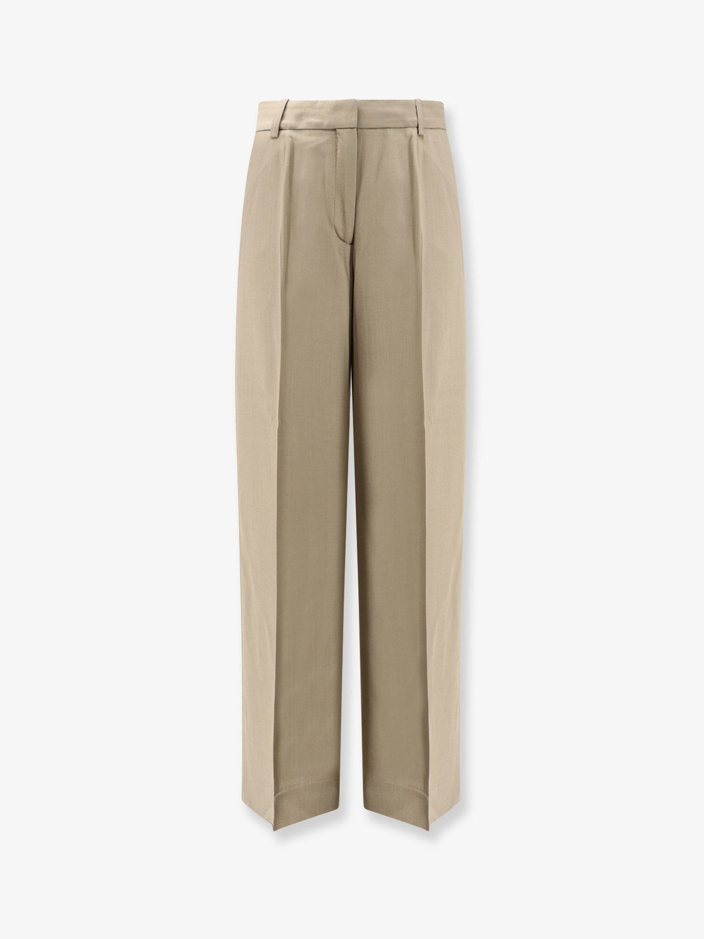 Toteme Women Viscose And Wool Trousers TOTEME