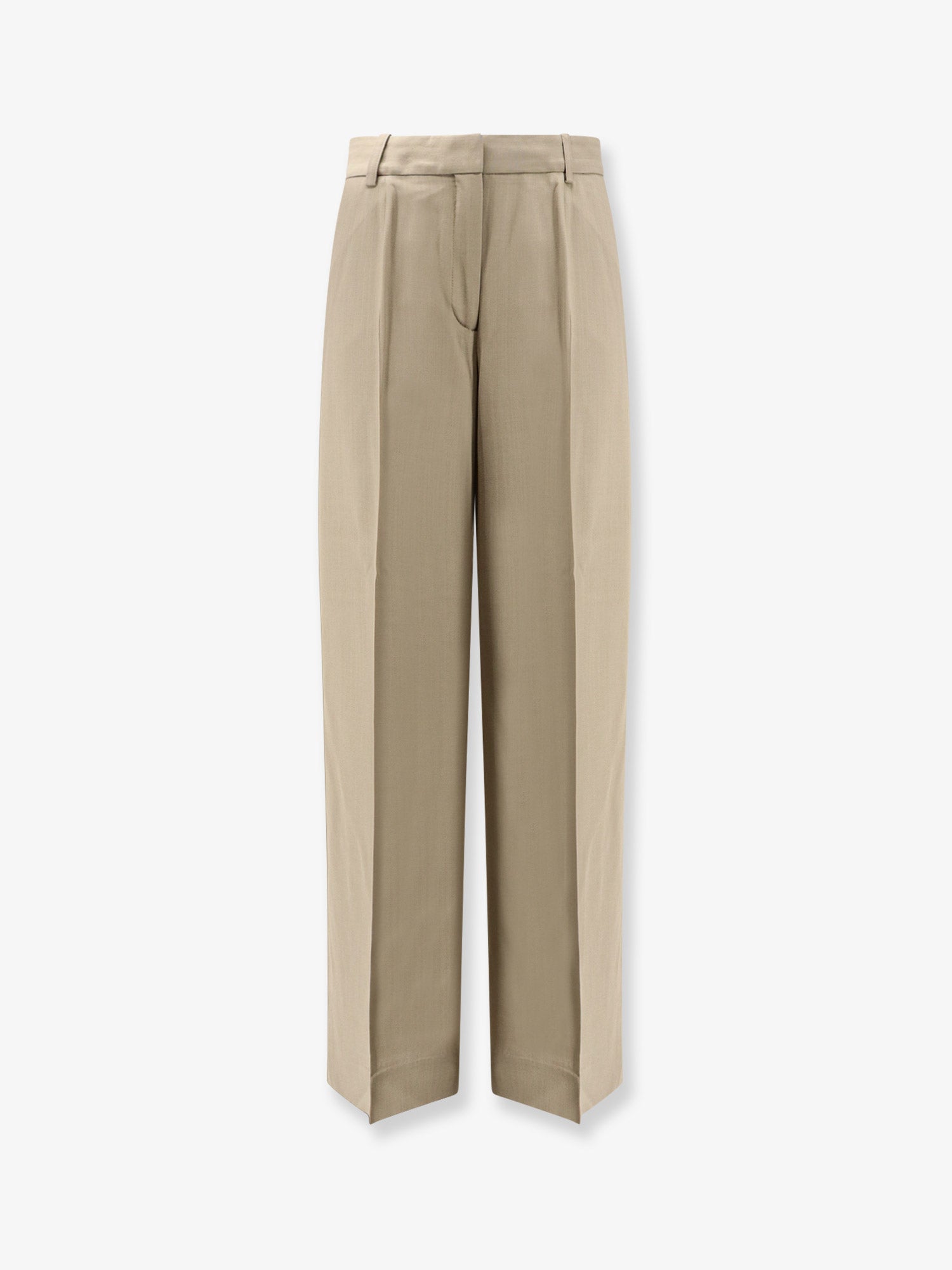 Toteme Women Viscose And Wool Trousers TOTEME
