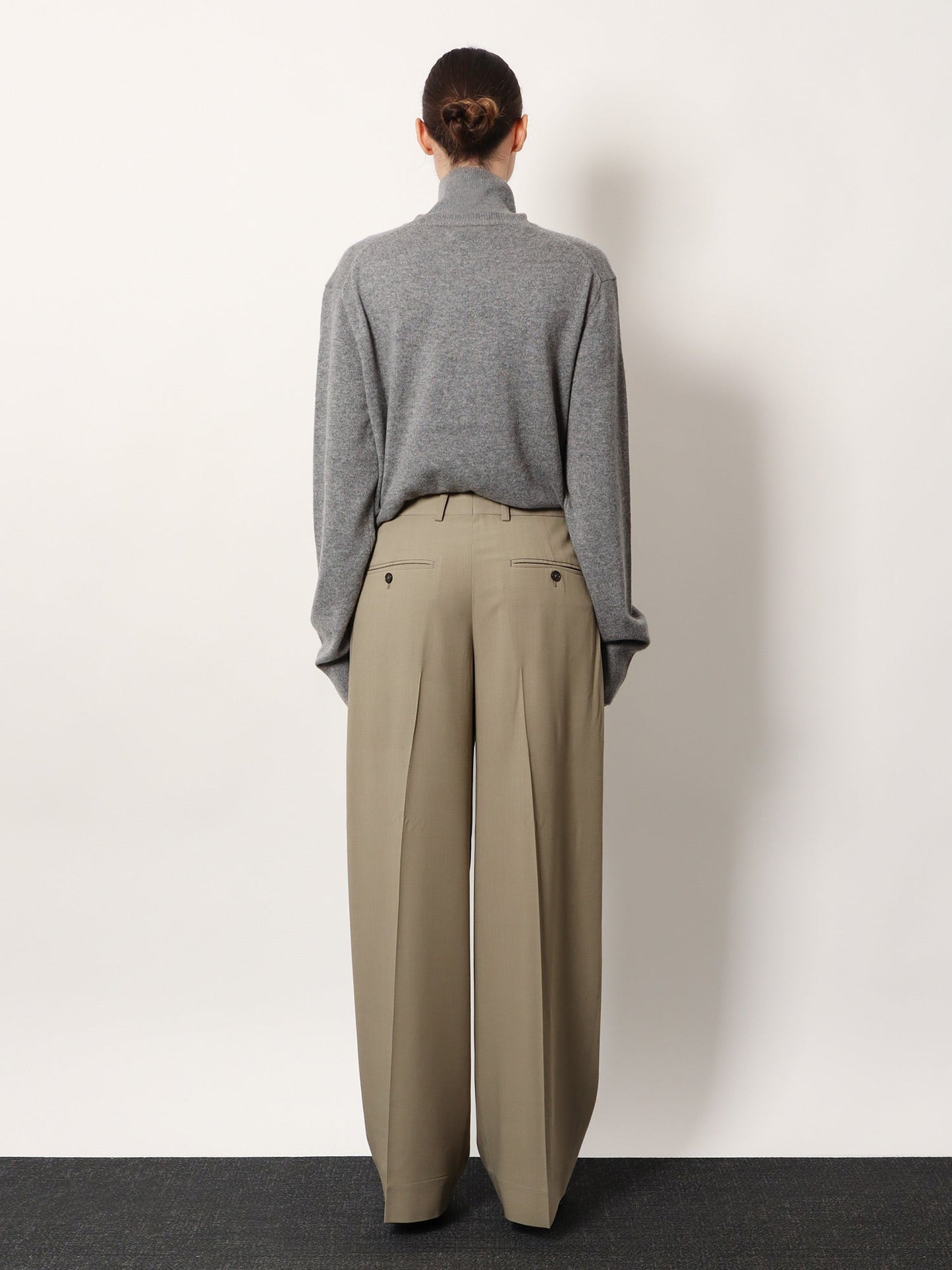 Toteme Women Viscose And Wool Trousers TOTEME