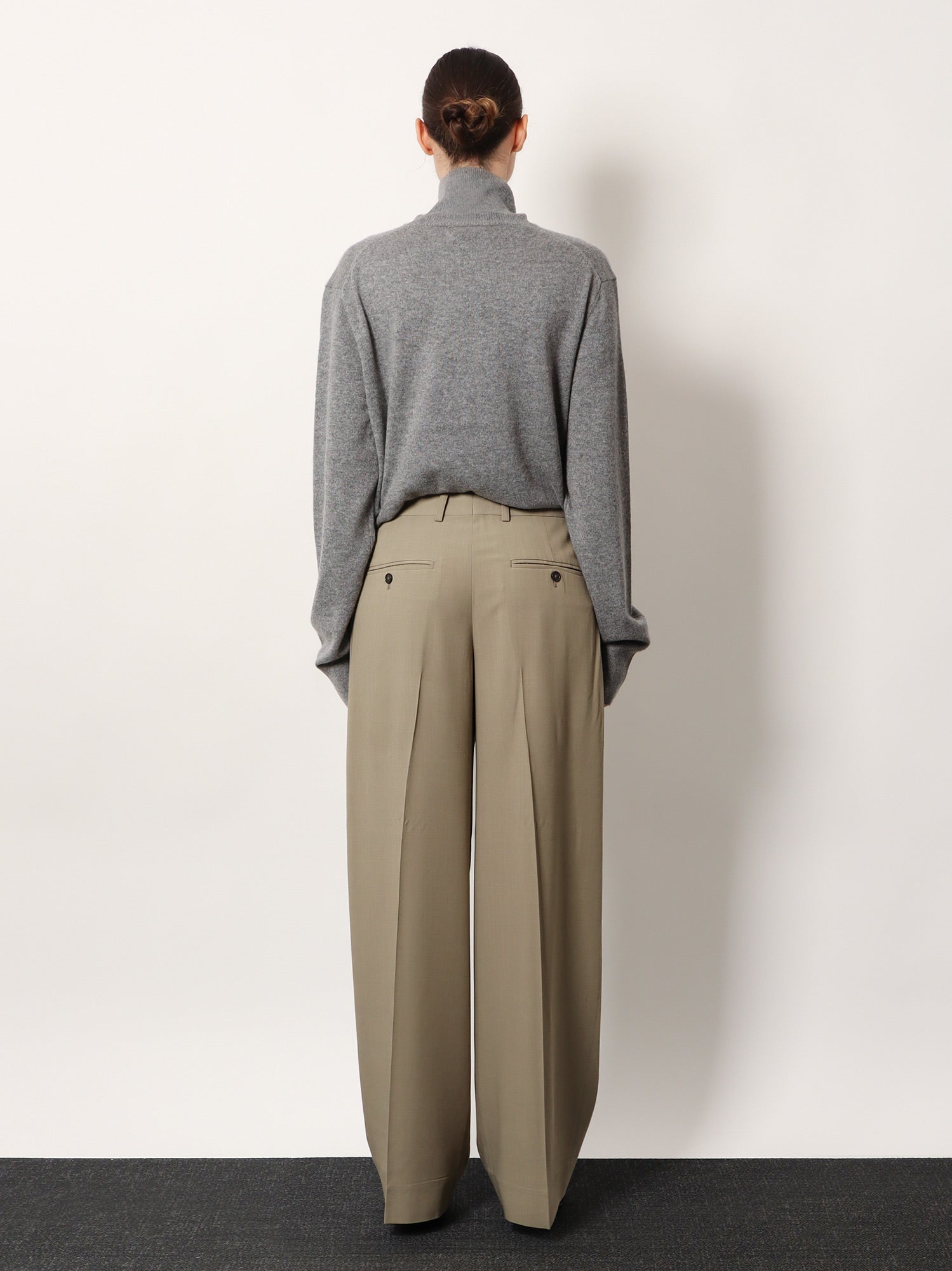 Toteme Women Viscose And Wool Trousers TOTEME