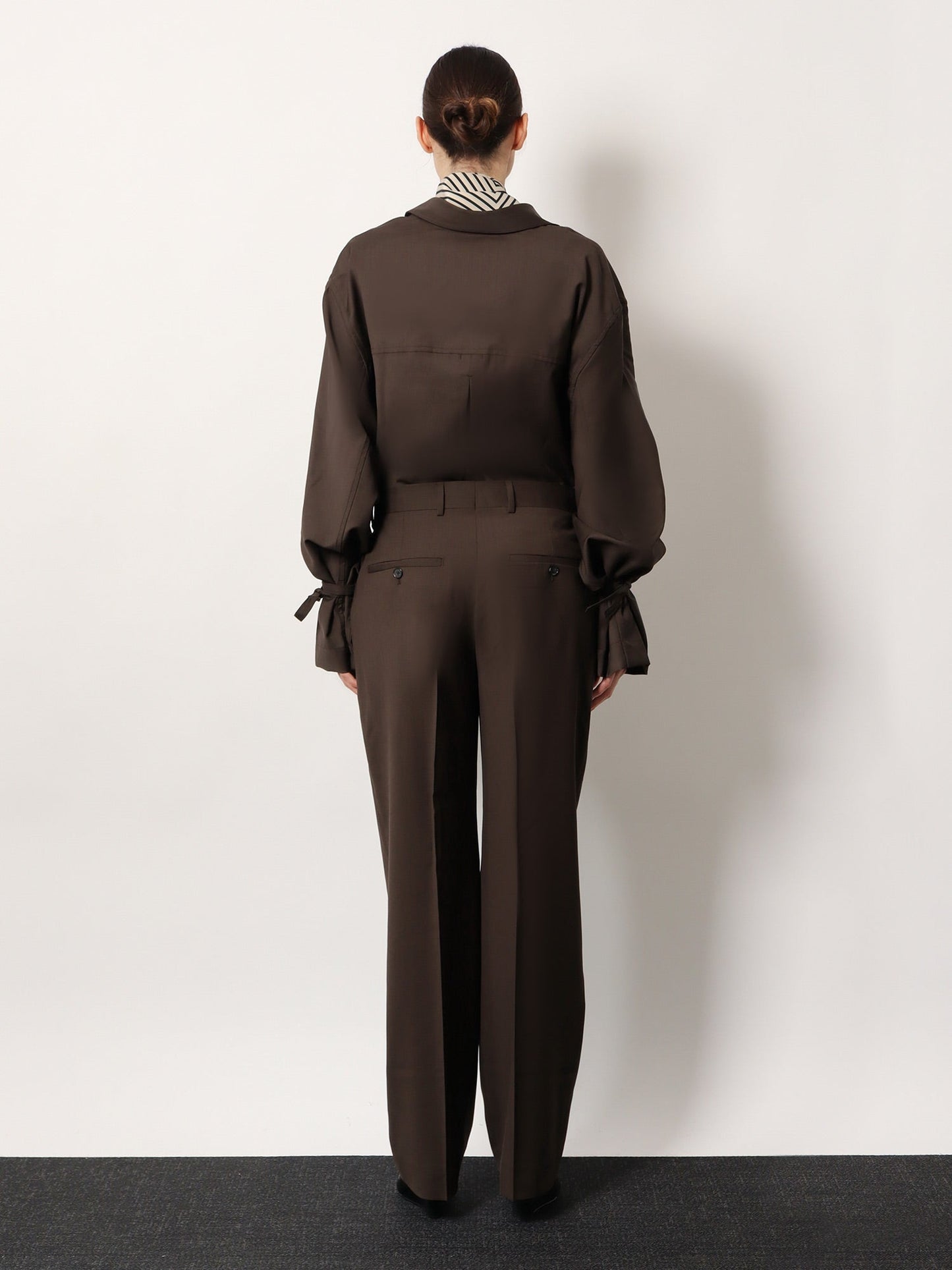 Toteme Women Wool Trousers With Pinces TOTEME