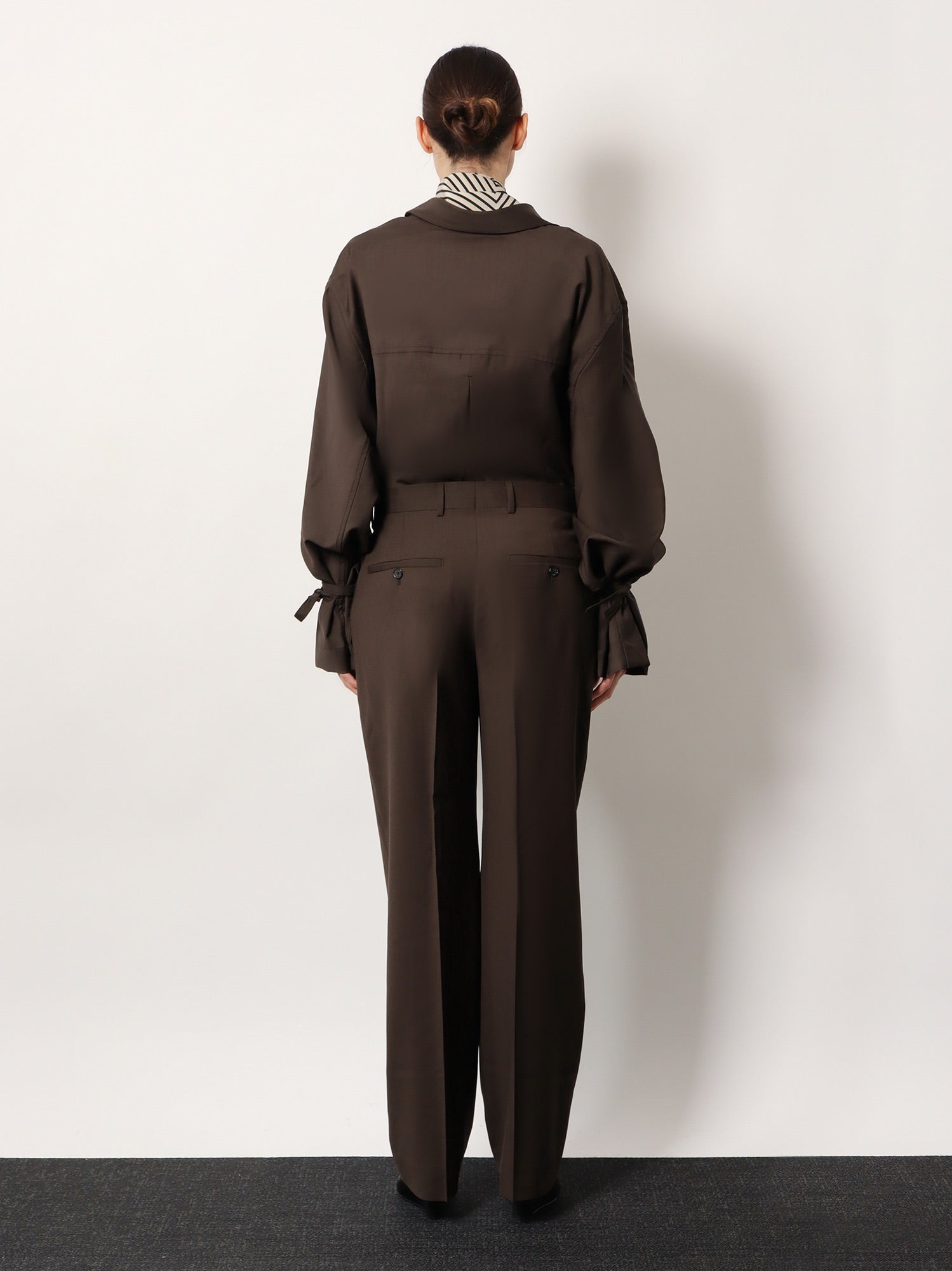 Toteme Women Wool Trousers With Pinces TOTEME