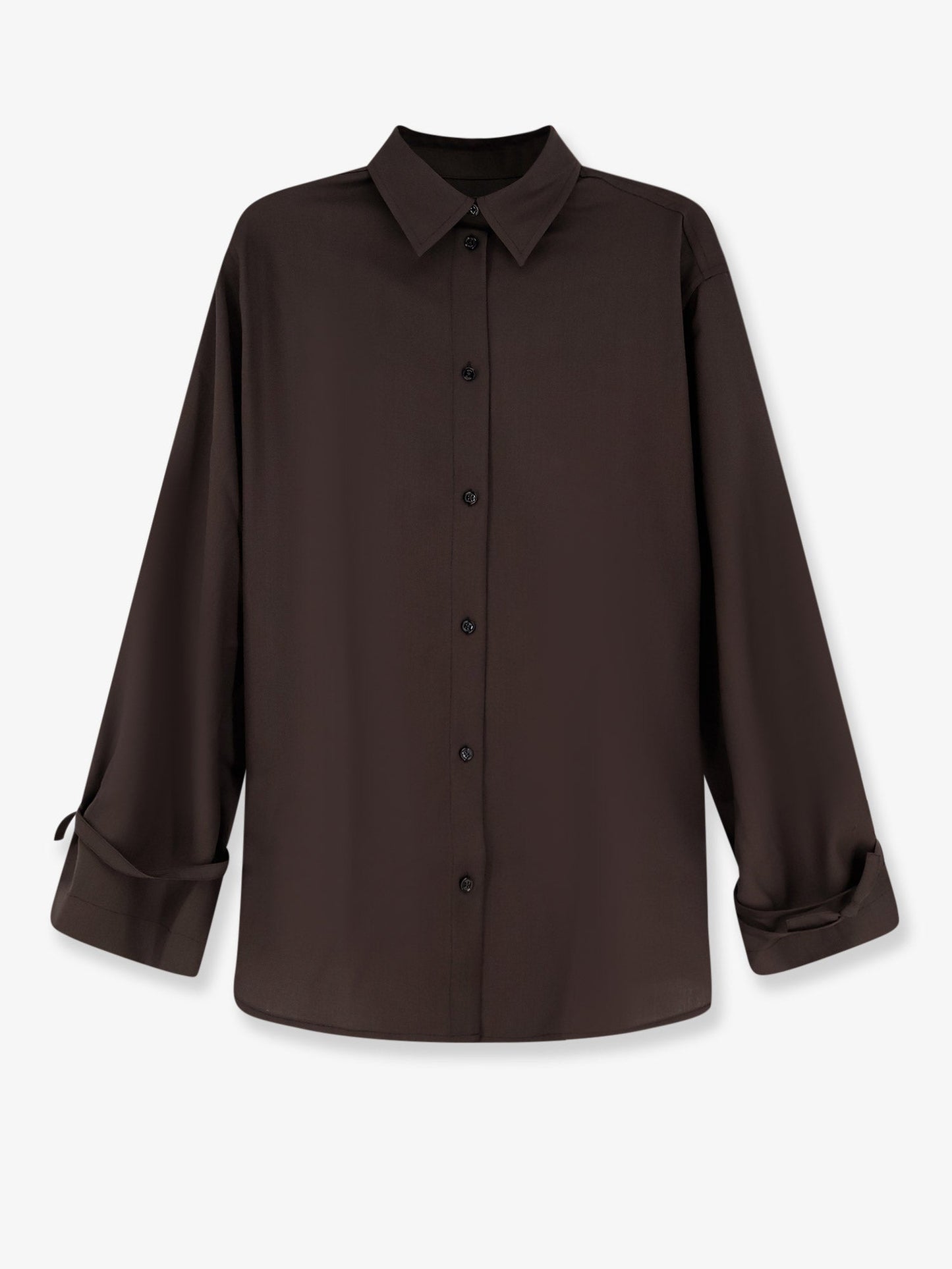Toteme Women Tie-Cuff Wool Shirt TOTEME