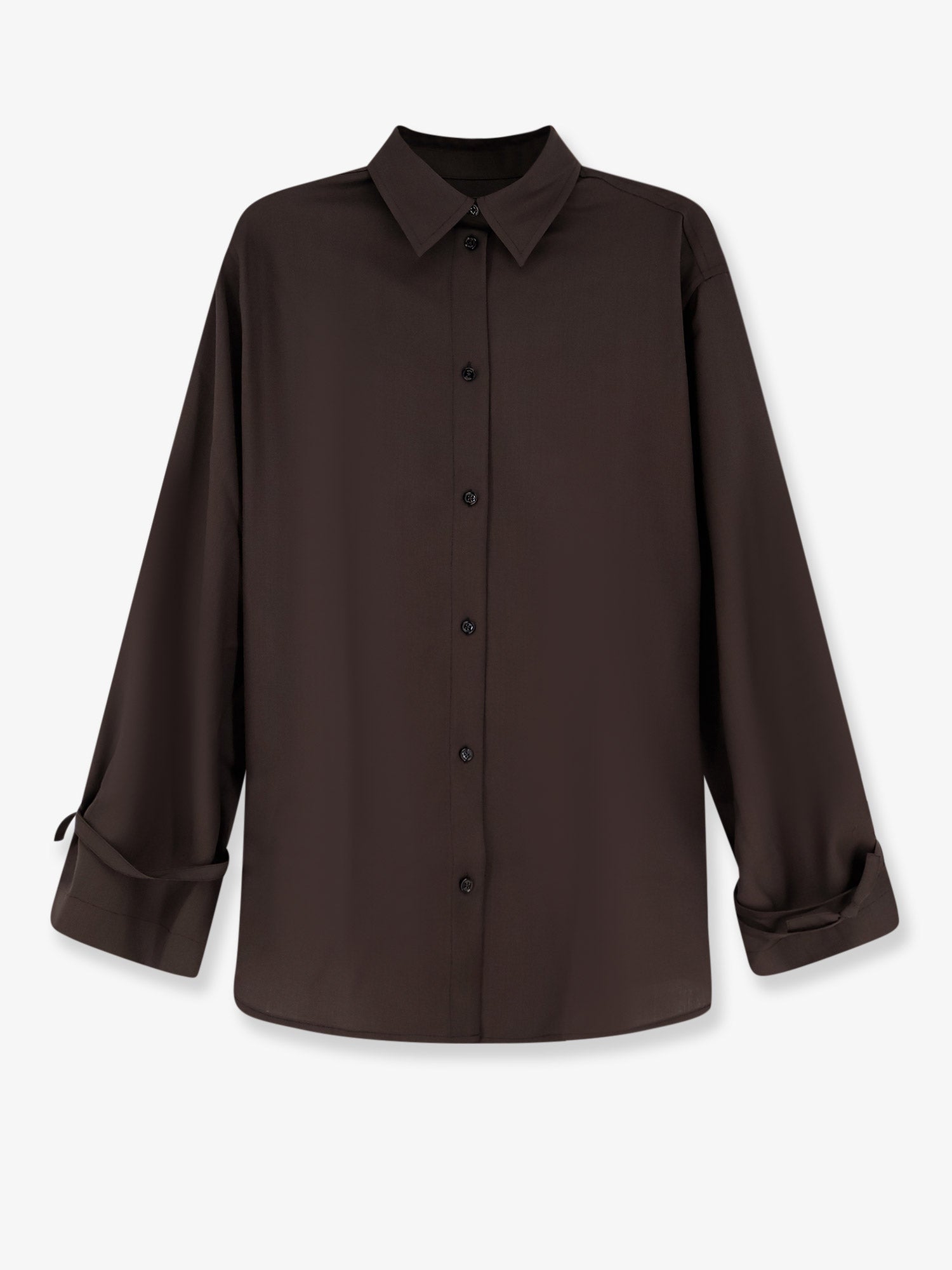 Toteme Women Tie-Cuff Wool Shirt TOTEME