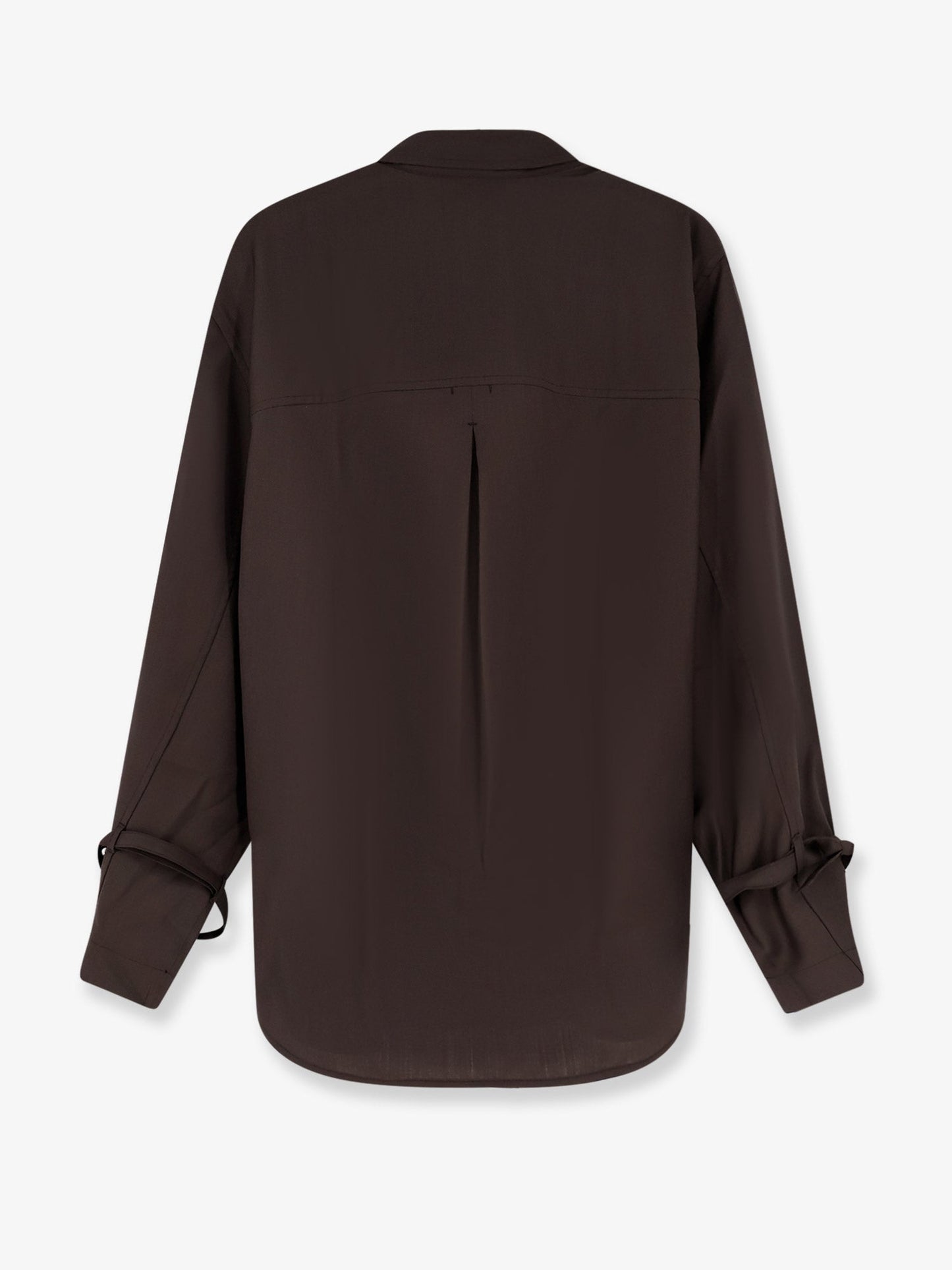 Toteme Women Tie-Cuff Wool Shirt TOTEME