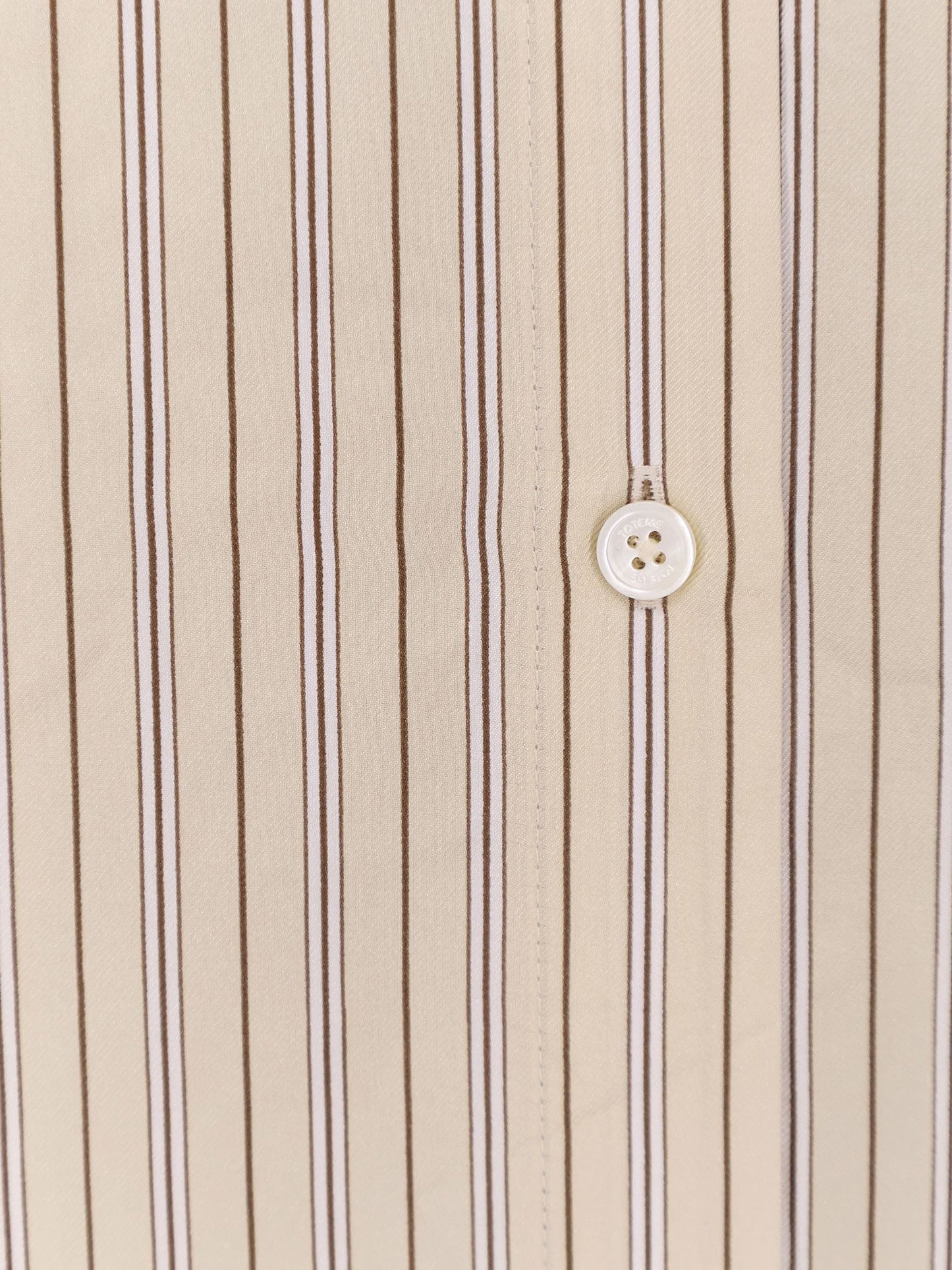 Toteme Women Oversized Striped Silk Shirt TOTEME