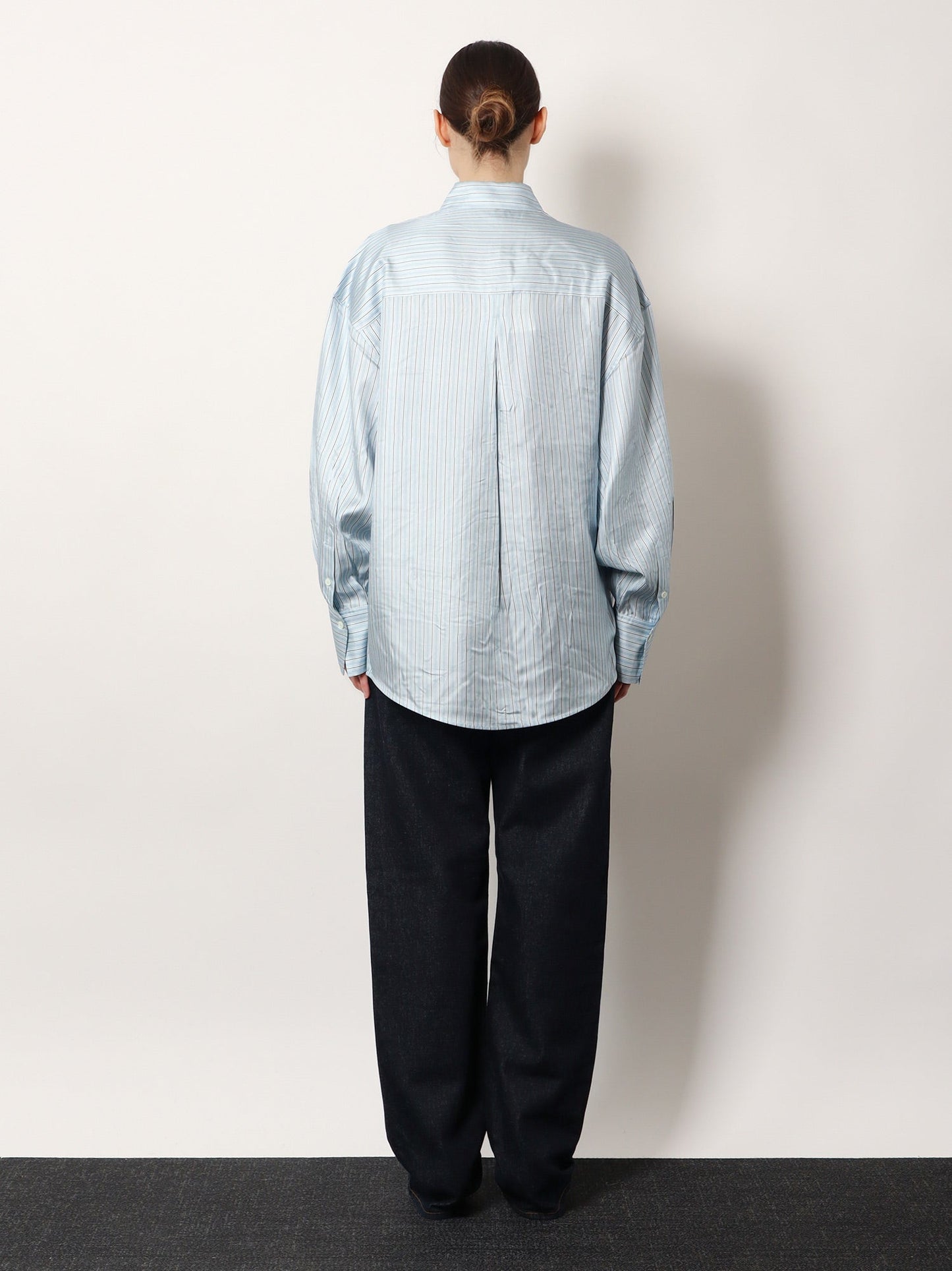 Toteme Women Silk Shirt With Striped Pattern TOTEME