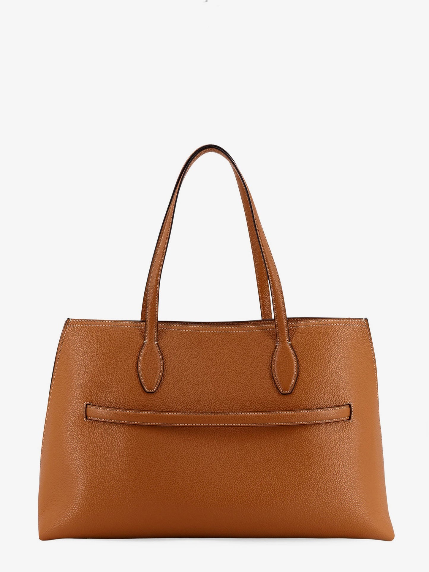 Toteme Women Leather Shoulder Bag With Lettering Logo On The Front TOTEME