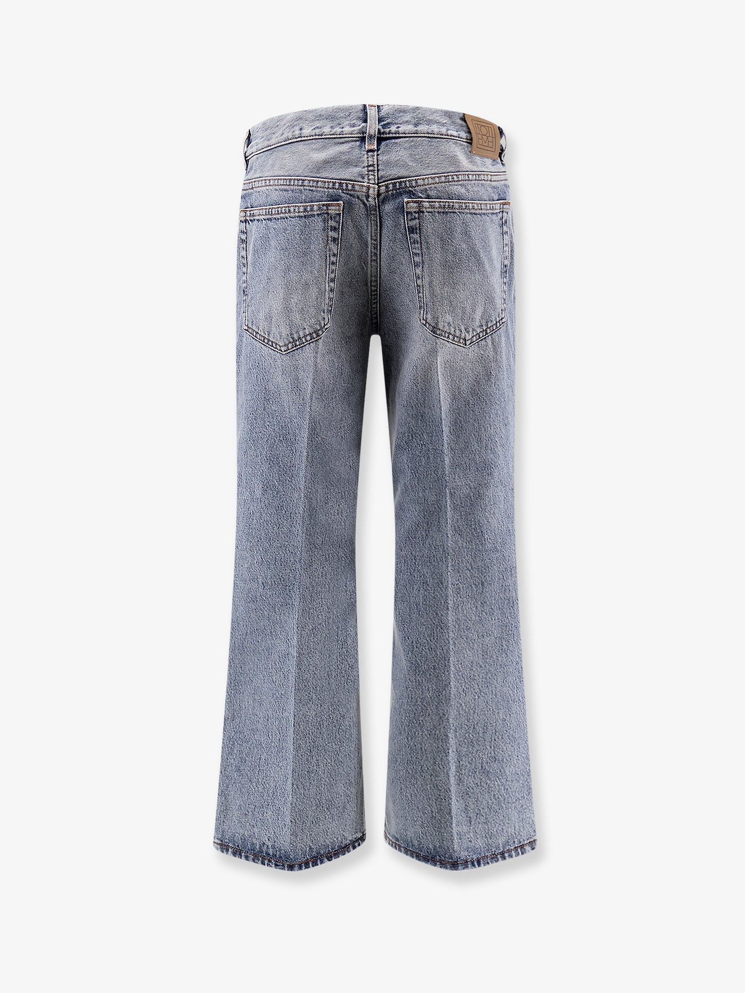 Toteme Women Cotton Jeans With Flared Bottom TOTEME
