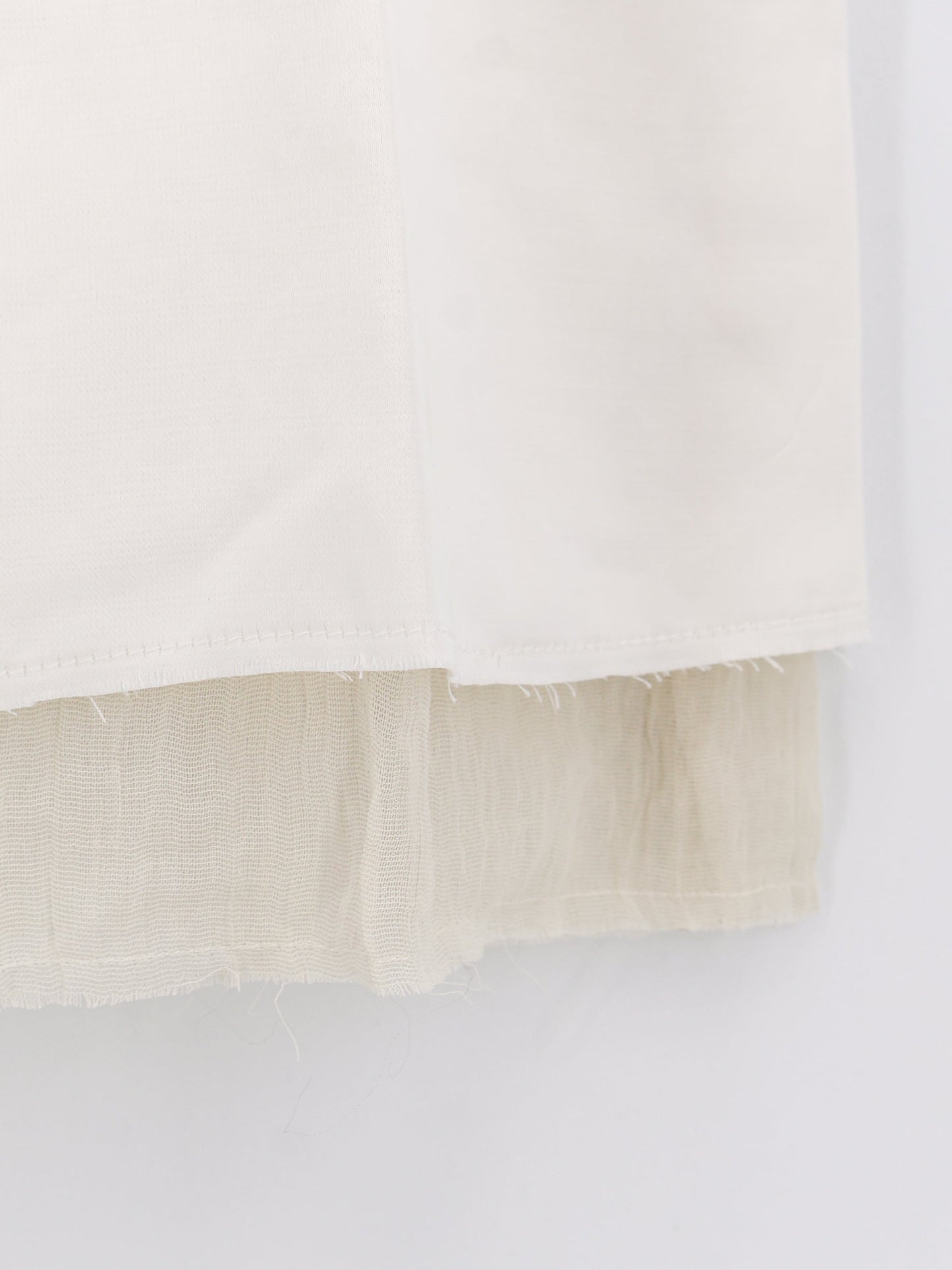 Toteme Women Layered Viscose And Linen Blend Skirt