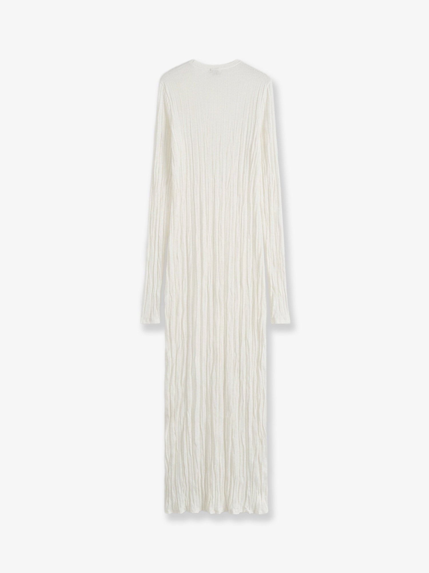 Toteme Women Crinkled Viscose And Recycled Material Dress TOTEME