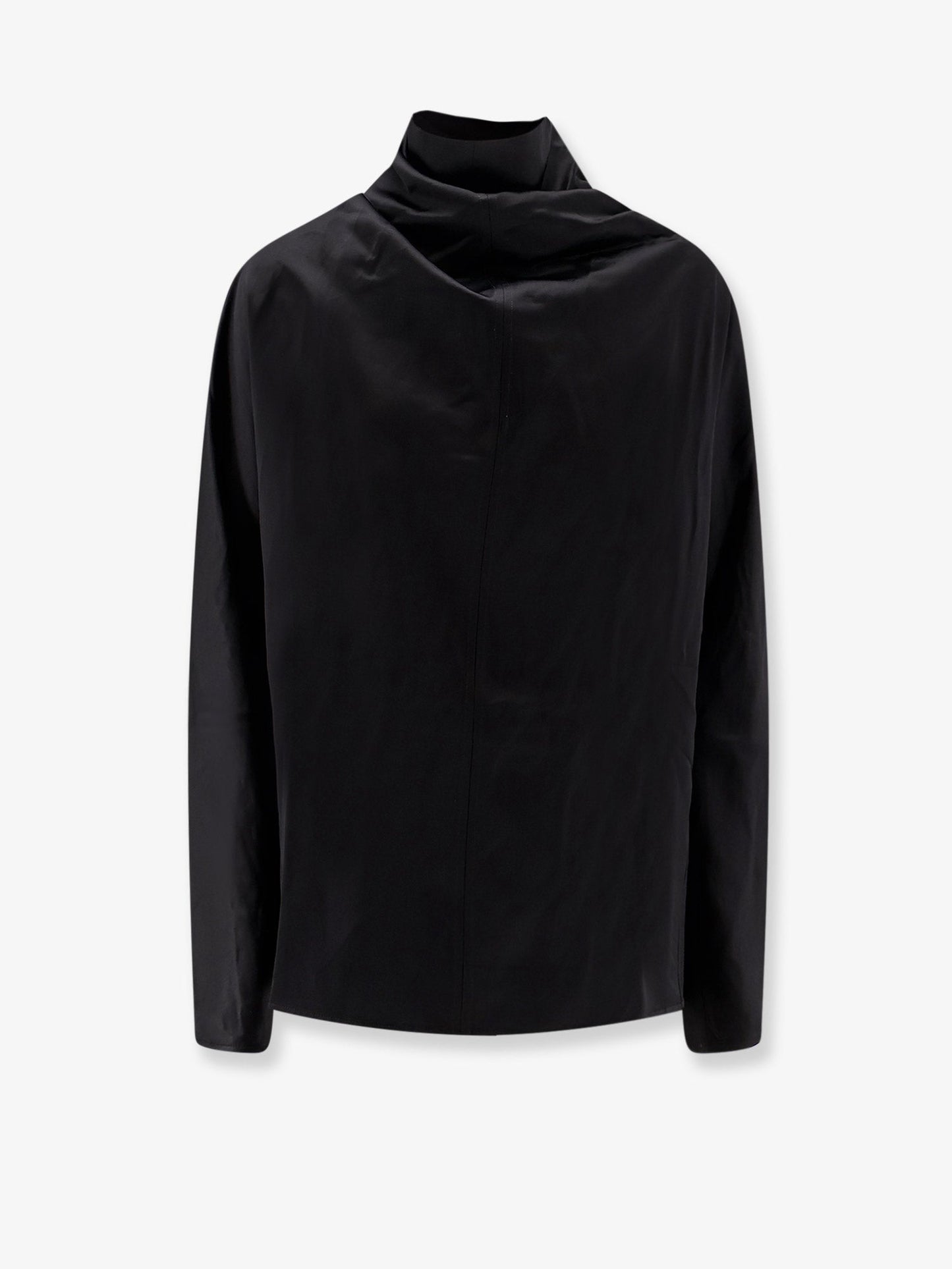 Toteme Women Cowl Neck Viscose And Linen Shirt TOTEME