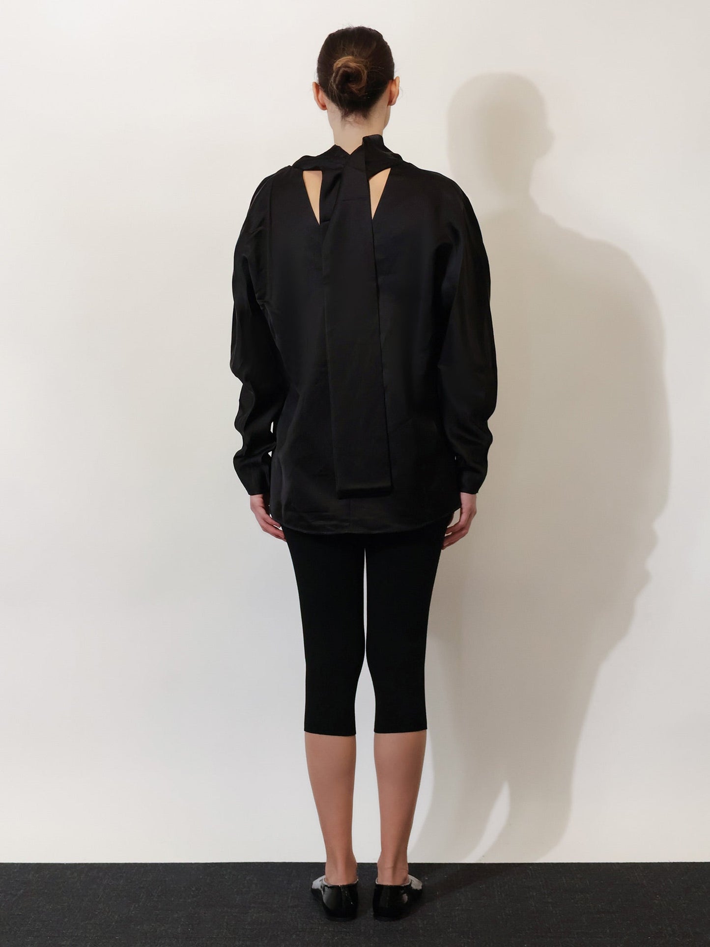Toteme Women Cowl Neck Viscose And Linen Shirt TOTEME