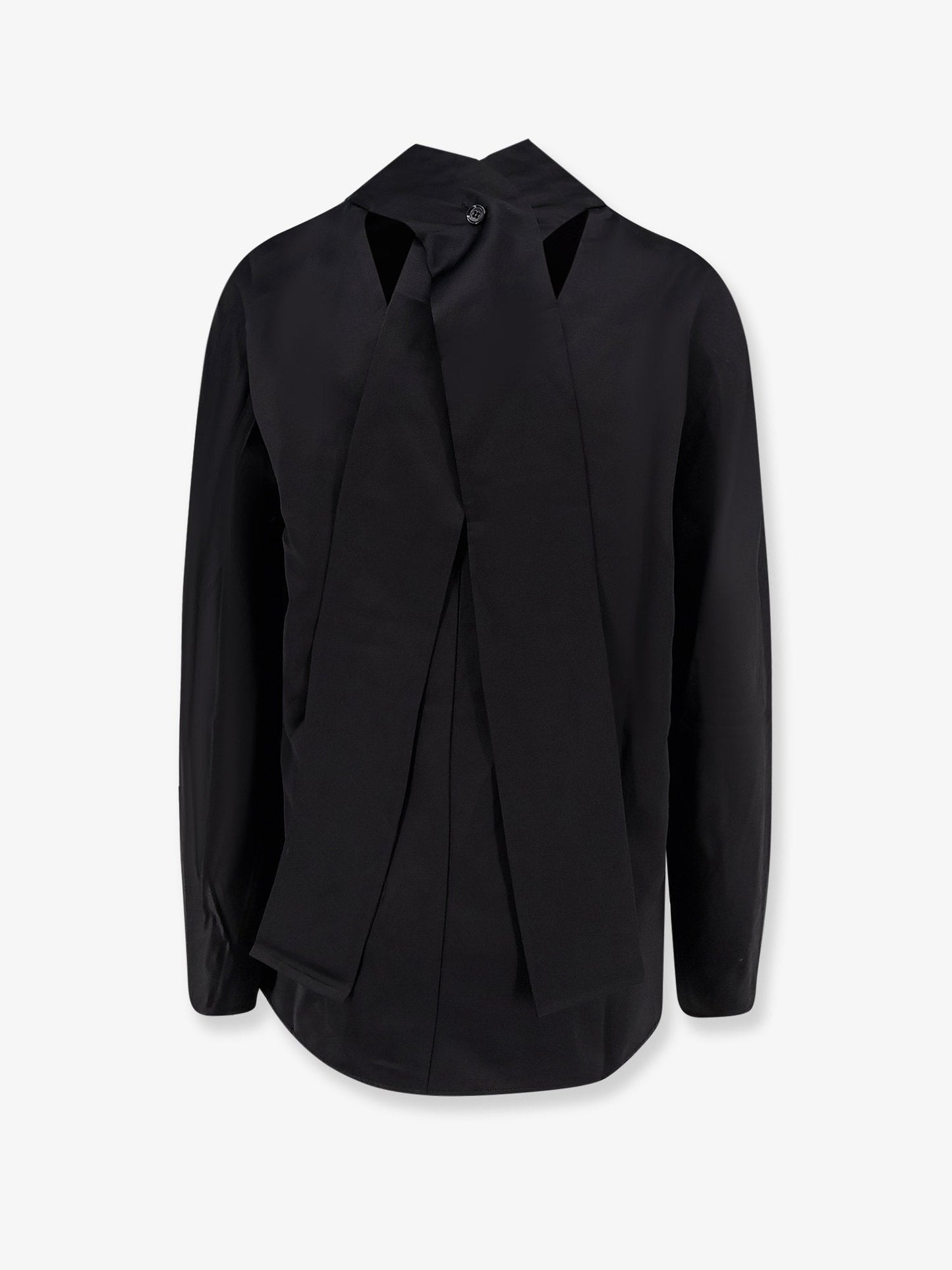 Toteme Women Cowl Neck Viscose And Linen Shirt TOTEME