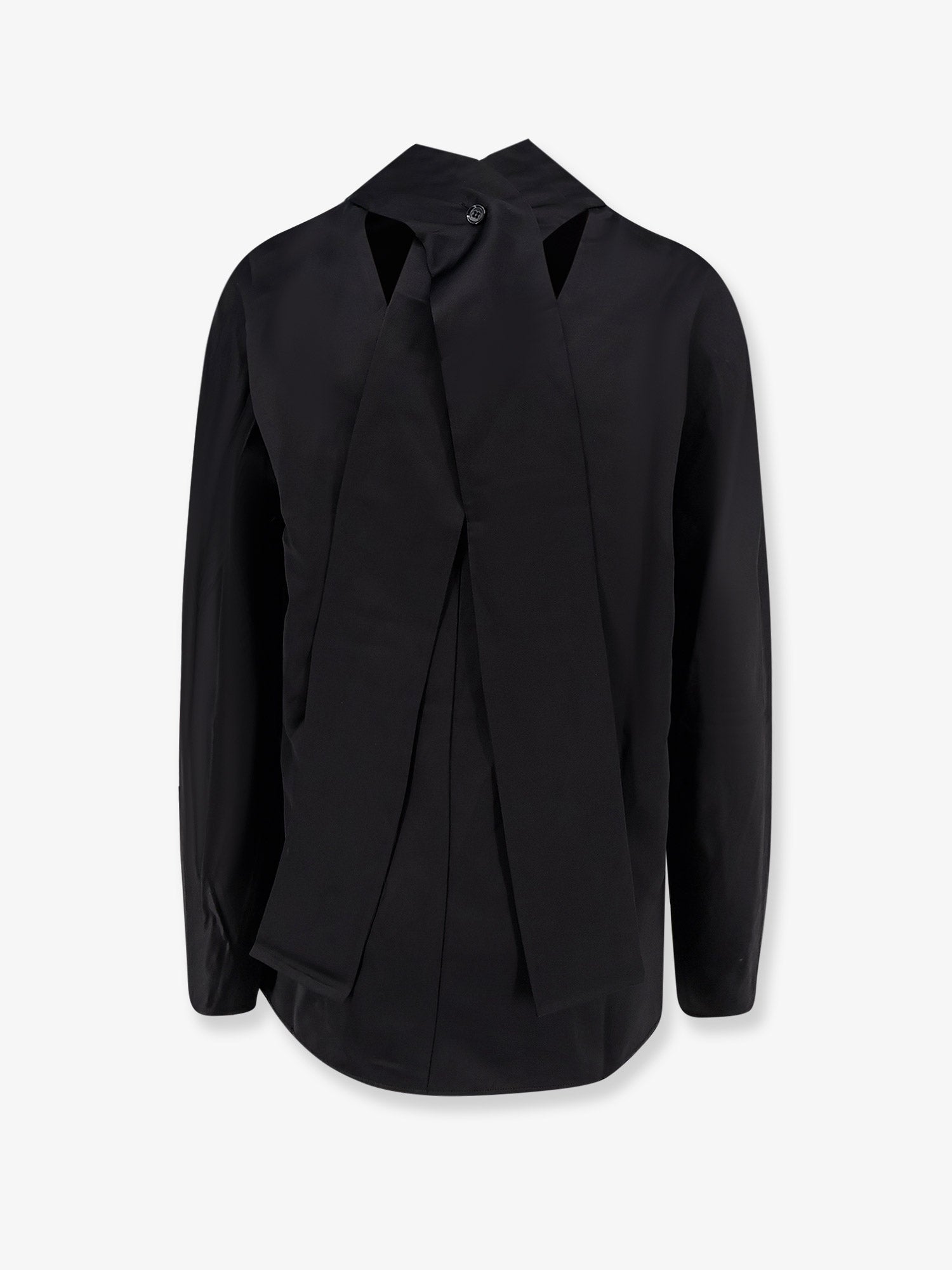 Toteme Women Cowl Neck Viscose And Linen Shirt TOTEME