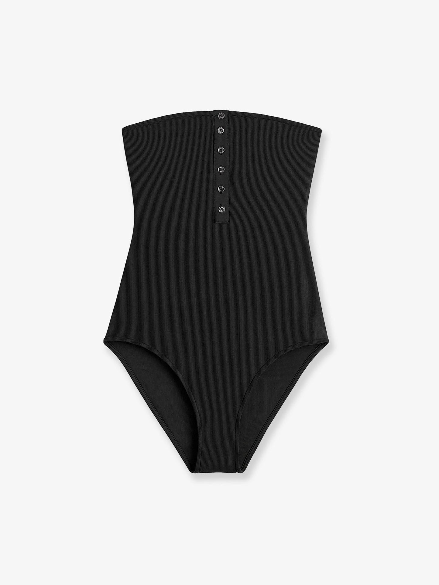 Toteme Women One-Piece Swimsuit With Ribbed Knit TOTEME
