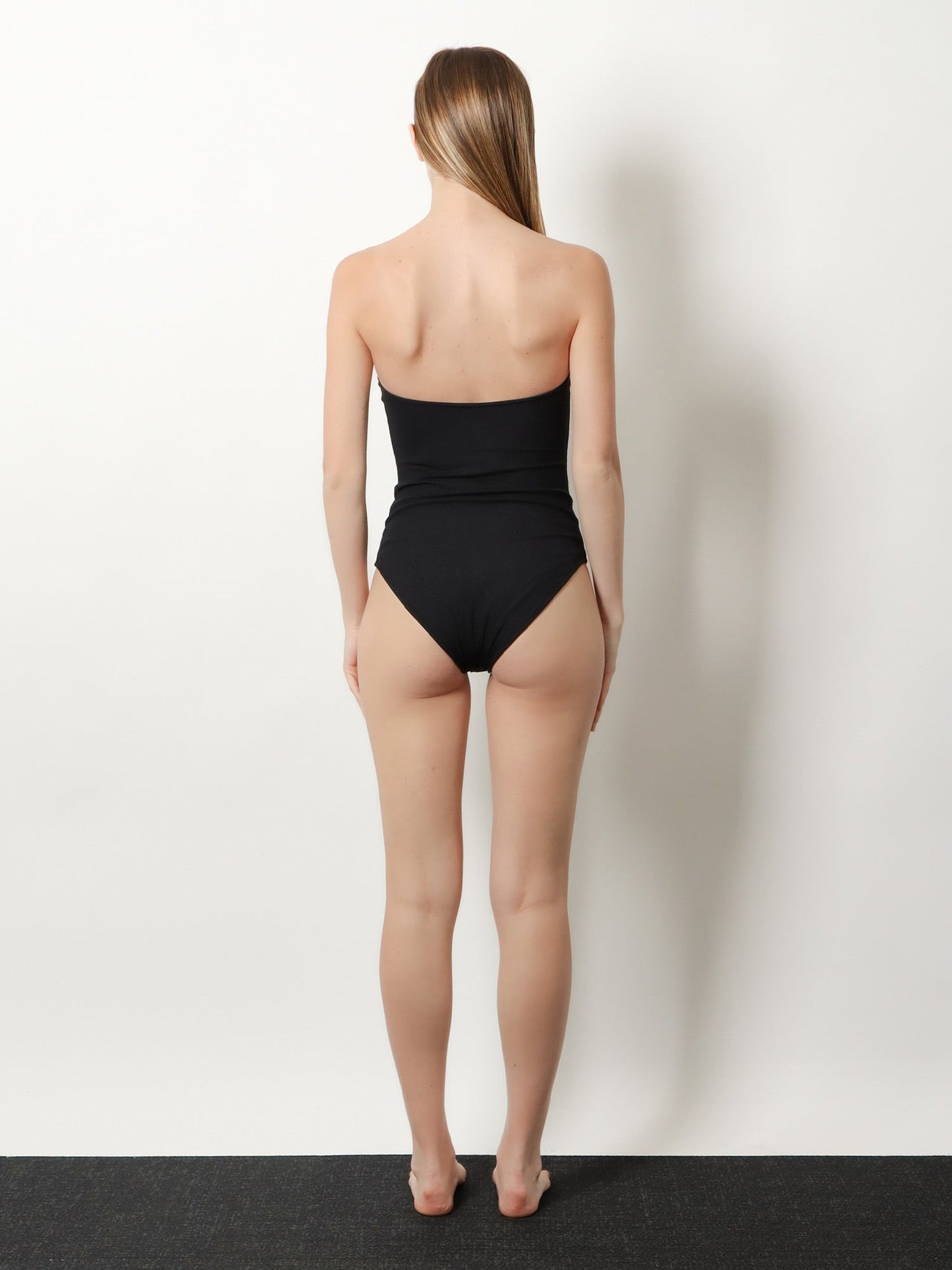 Toteme Women One-Piece Swimsuit With Ribbed Knit TOTEME