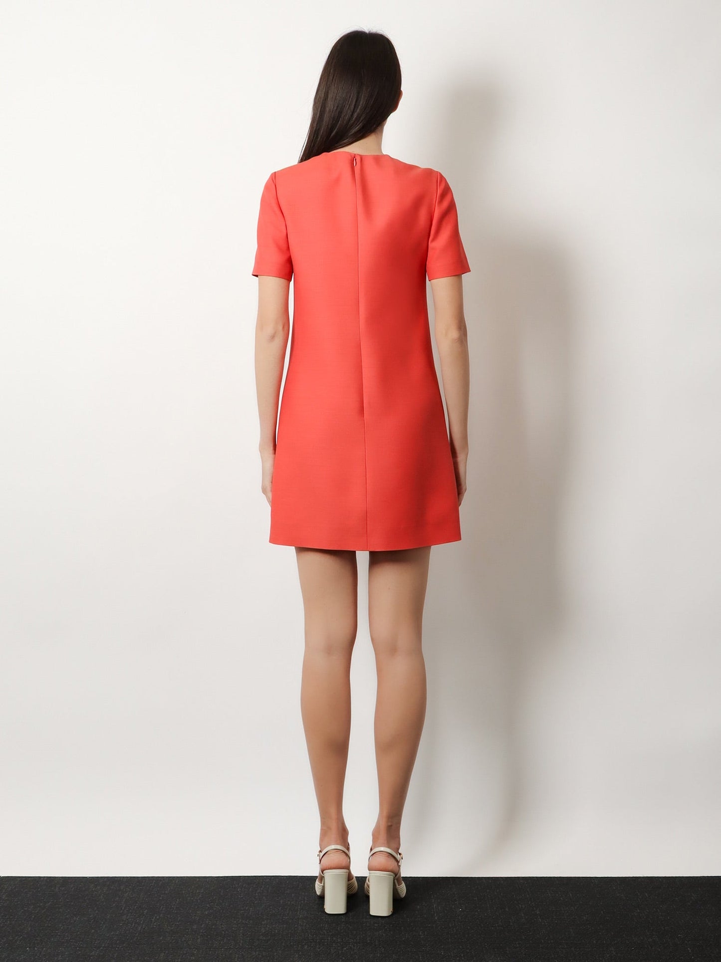 Valentino Women Wool And Silk Blend Short Dress VALENTINO