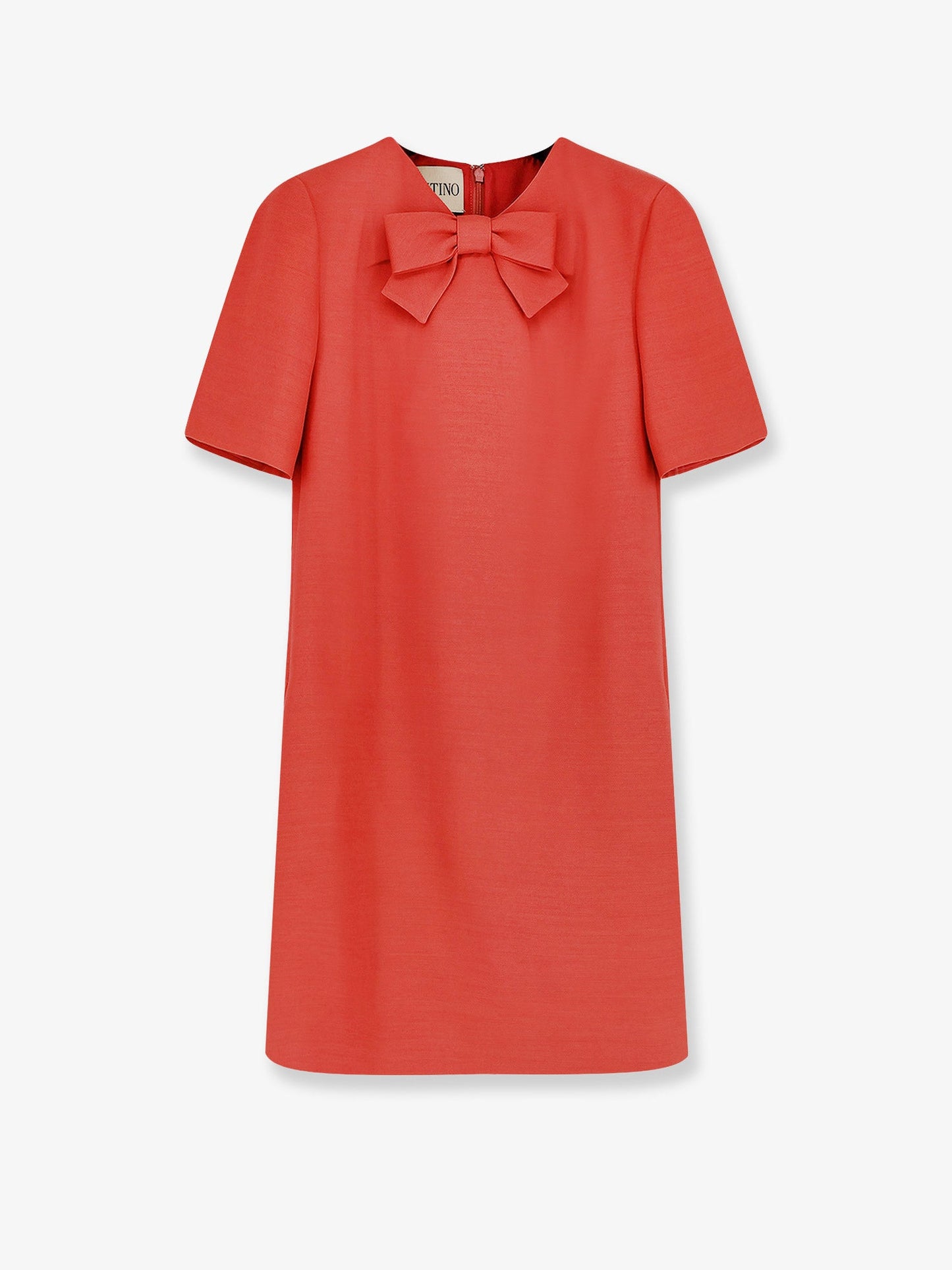 Valentino Women Wool And Silk Blend Short Dress VALENTINO