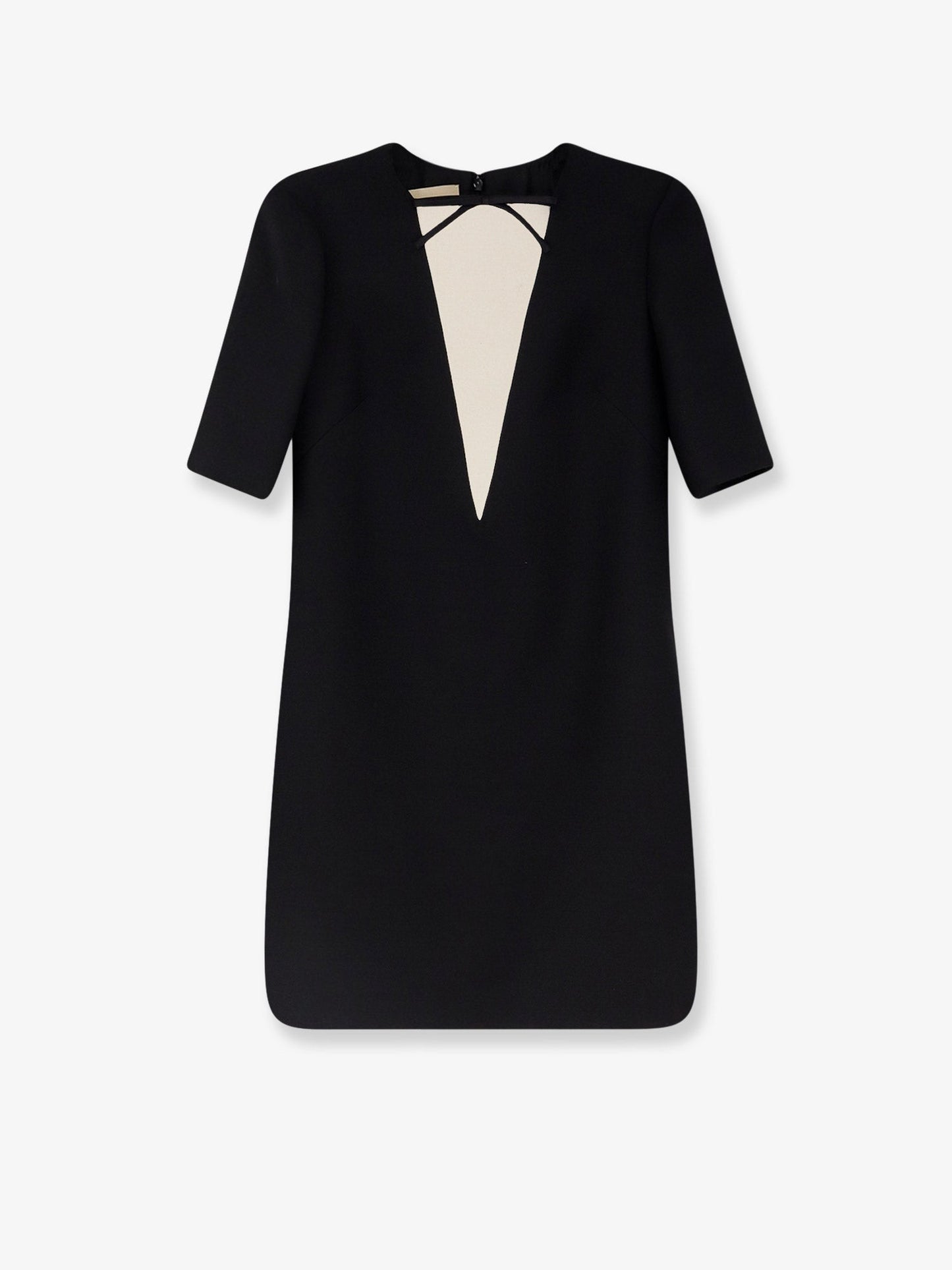 Valentino Women Virgin Wool And Silk Mini Dress VALENTINO