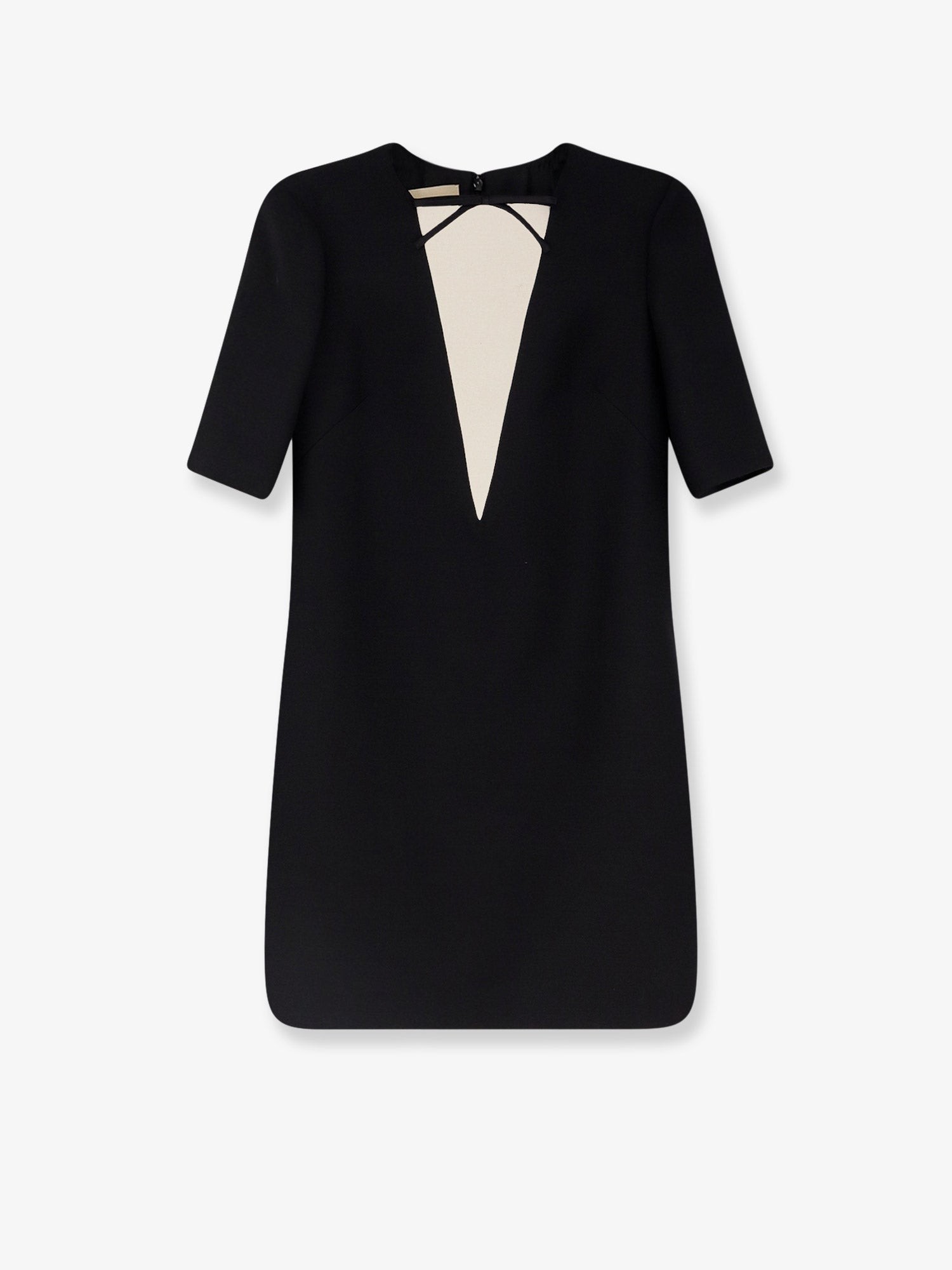 Valentino Women Virgin Wool And Silk Mini Dress VALENTINO