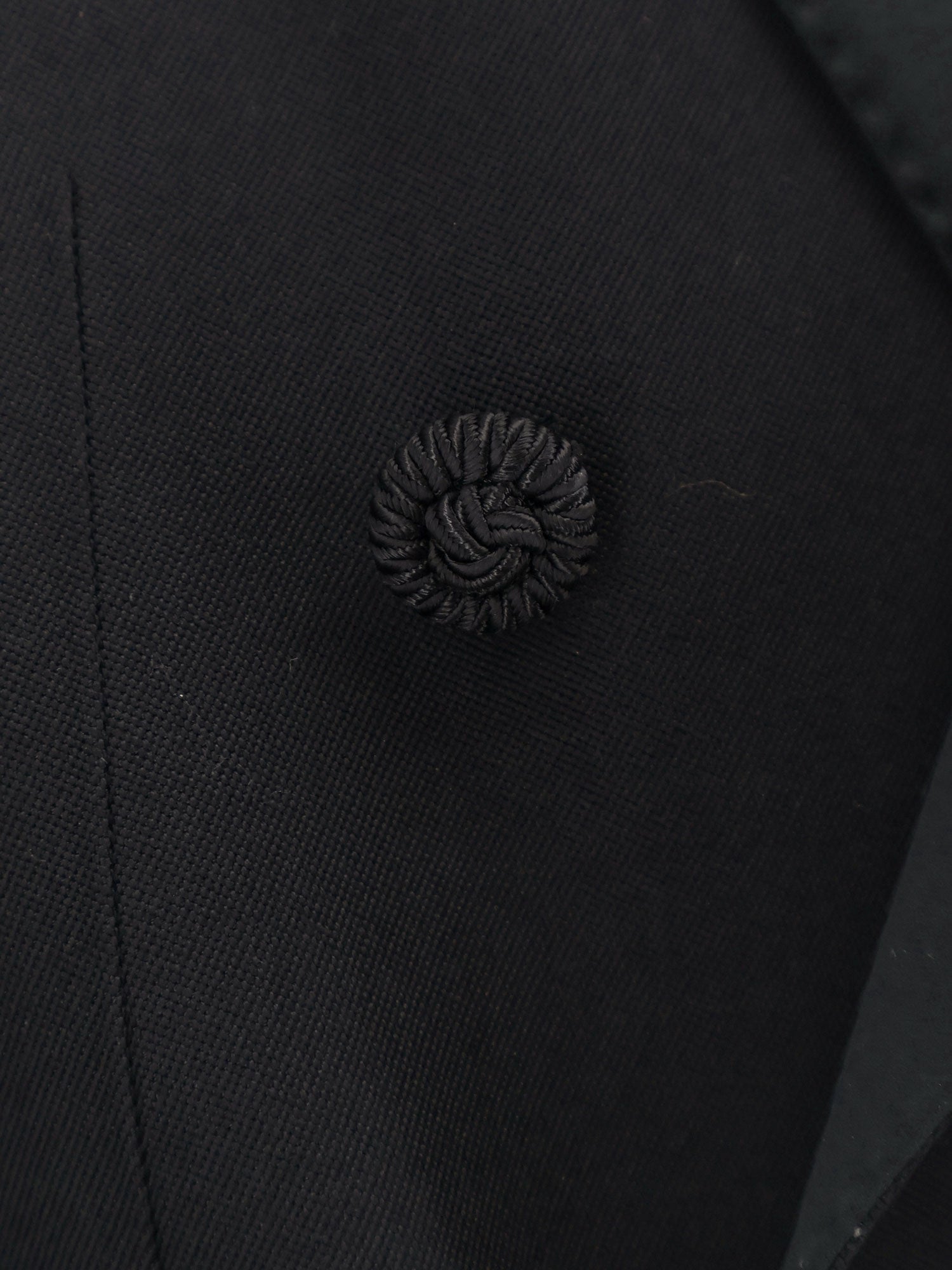 Valentino Men Virgin Wool Blazer With Belt VALENTINO