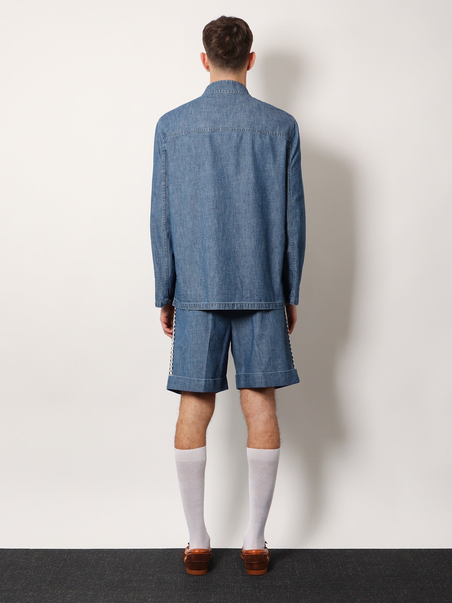 Valentino Men Valentino Denim Sahariana Jacket VALENTINO