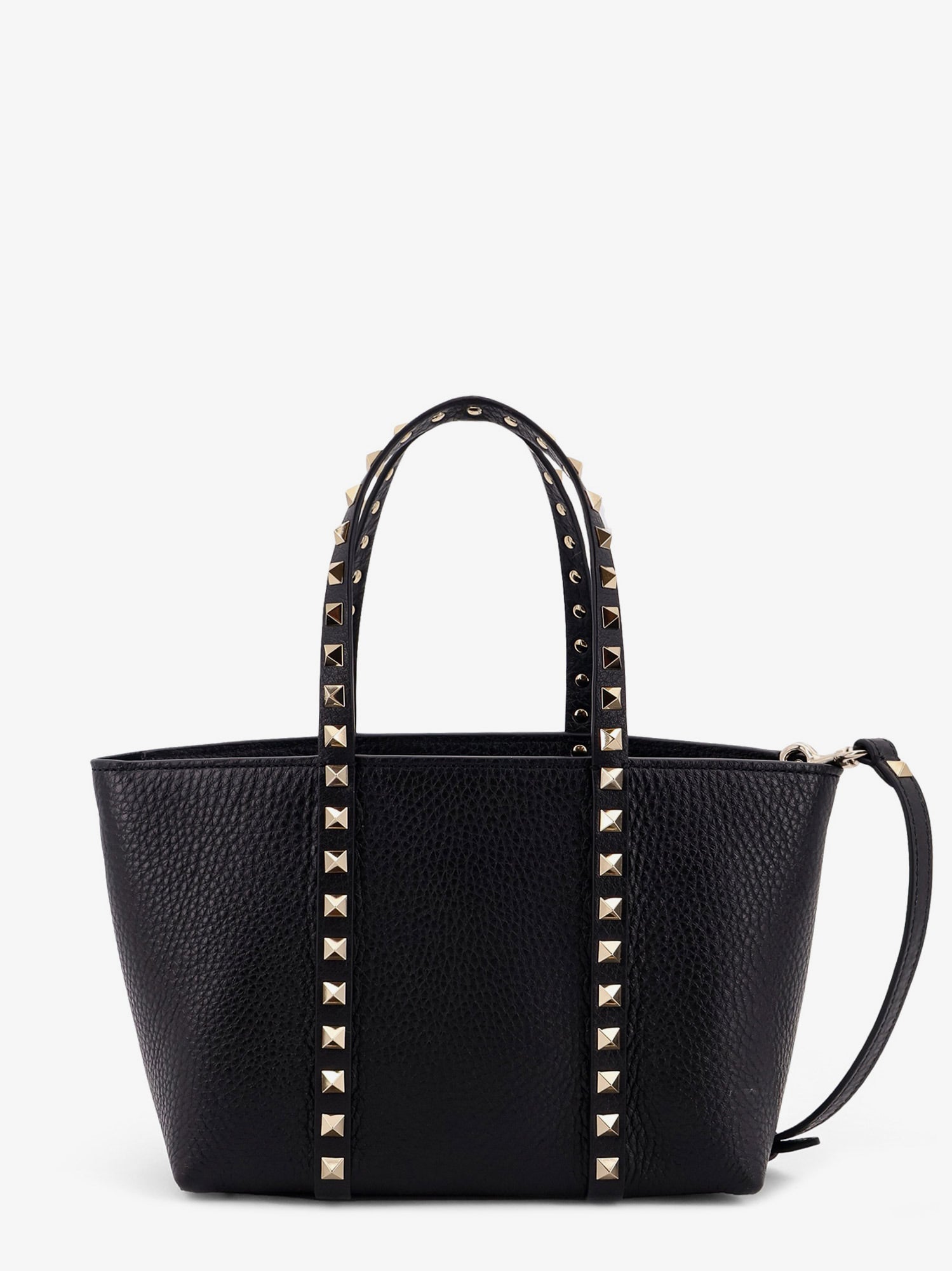 Valentino Garavani Women Valentino Garavani Rockstud Leather Shopping Bag VALENTINO GARAVANI