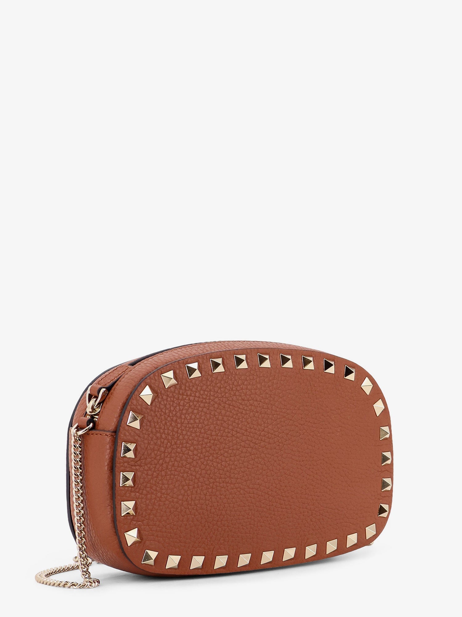 Valentino Garavani Women Rockstud Leather Shoulder Bag VALENTINO GARAVANI
