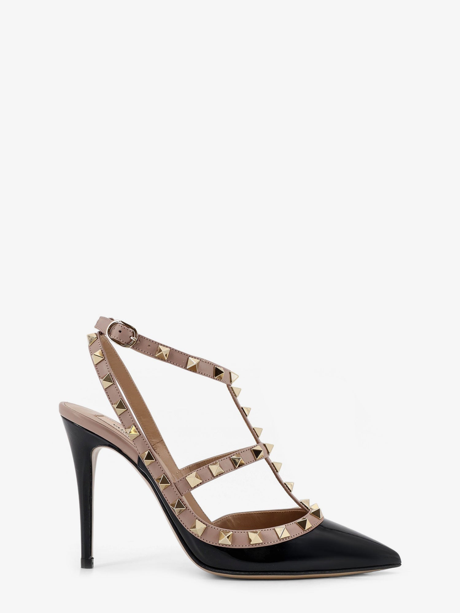 Valentino Garavani Women Rockstud Patent Leather Pumps With Iconic Studs VALENTINO GARAVANI