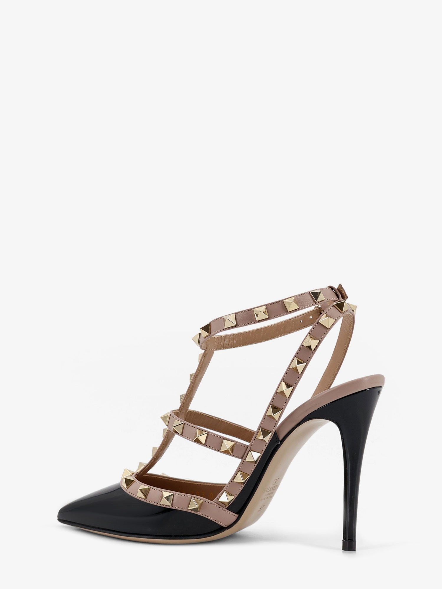 Valentino Garavani Women Rockstud Patent Leather Pumps With Iconic Studs VALENTINO GARAVANI
