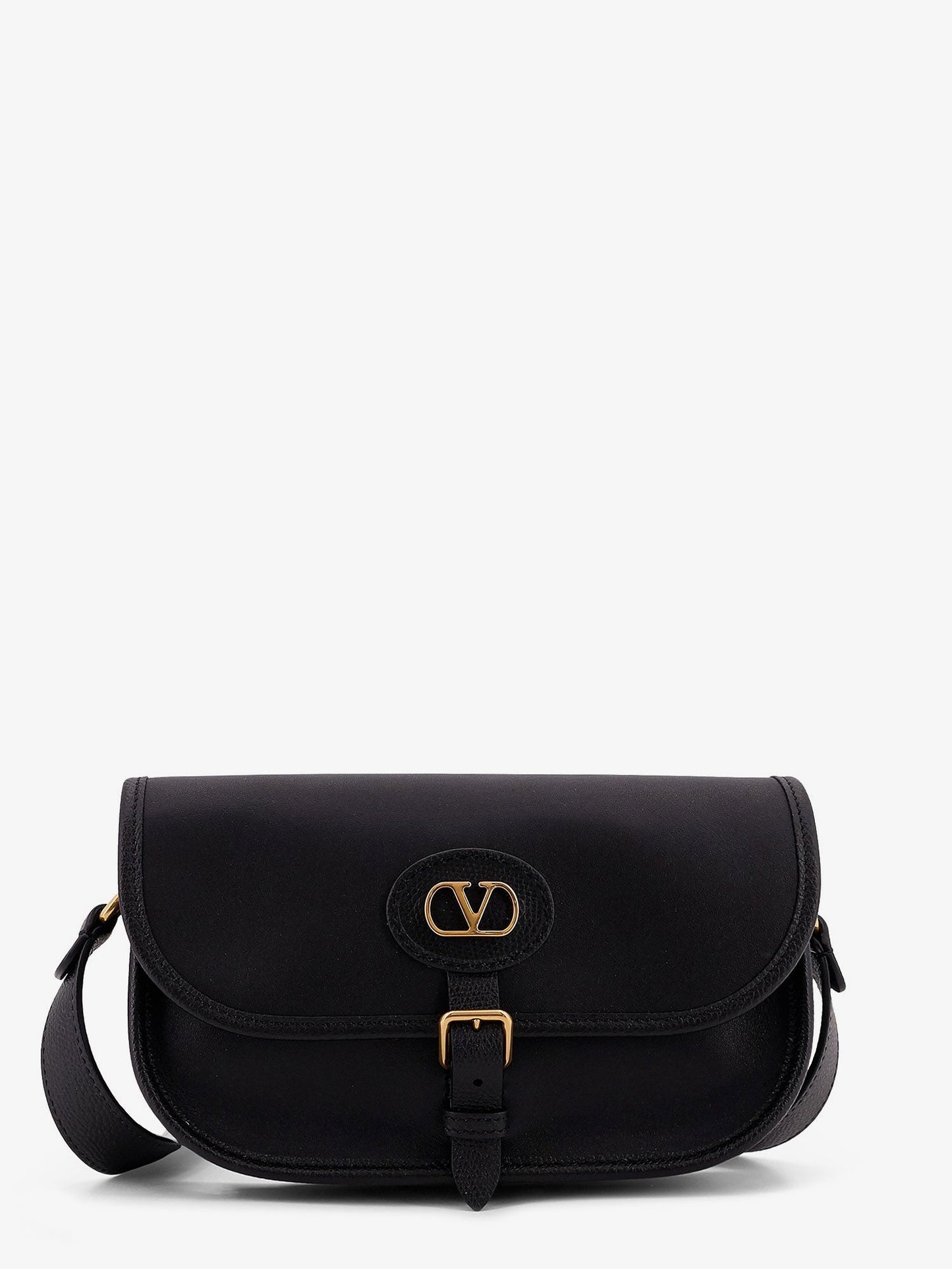 Valentino Garavani Men Valentino Garavani Leather Crossbody Bag VALENTINO GARAVANI