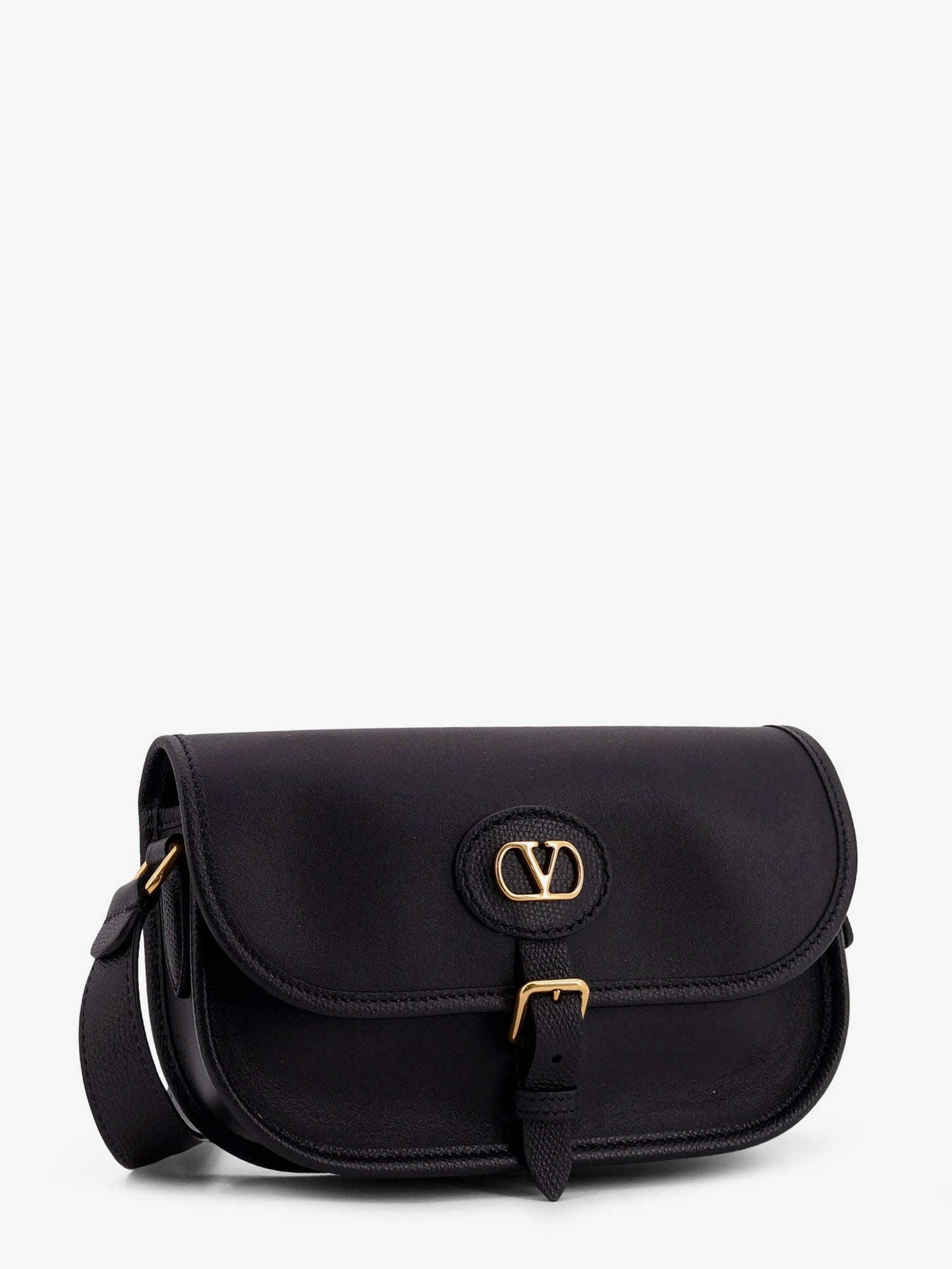 Valentino Garavani Men Valentino Garavani Leather Crossbody Bag VALENTINO GARAVANI