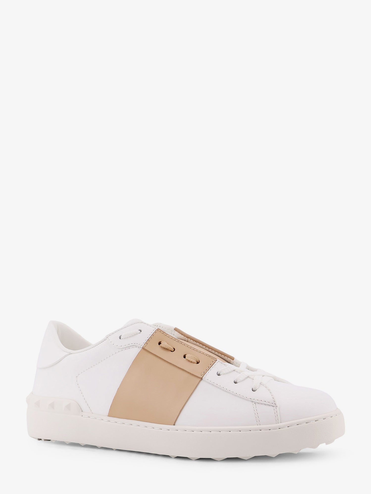 Valentino Garavani Men Open Leather Sneakers VALENTINO GARAVANI
