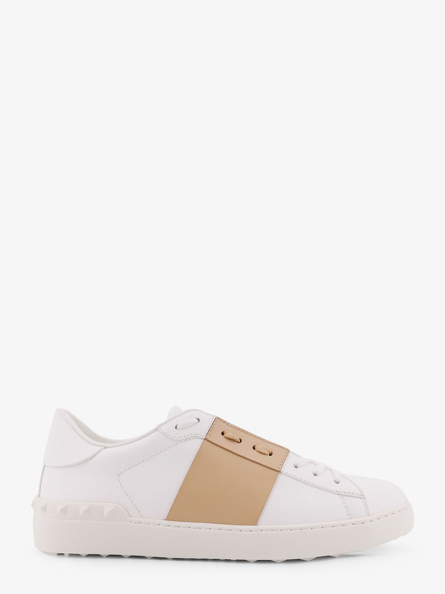 Valentino Garavani Men Open Leather Sneakers VALENTINO GARAVANI