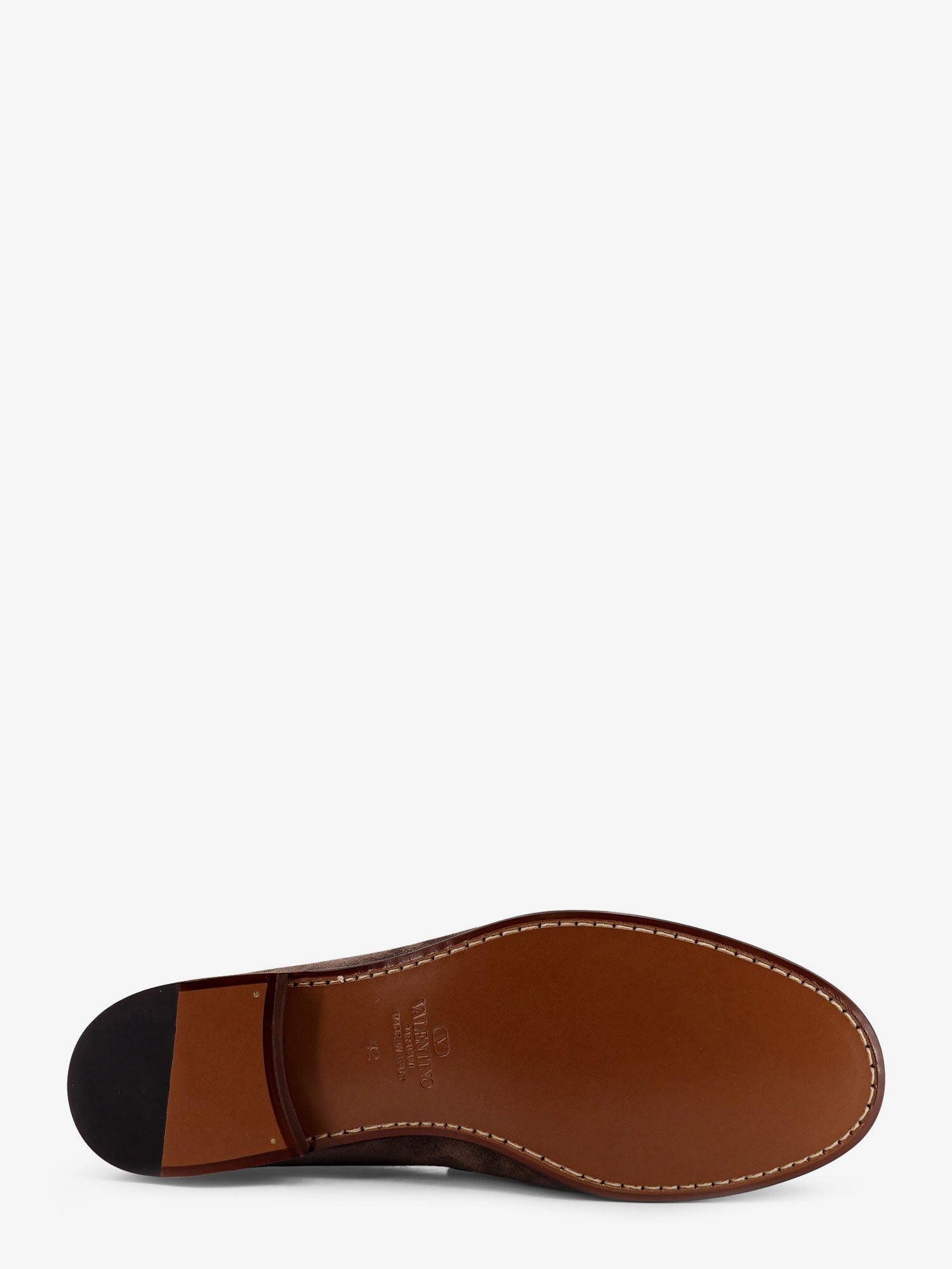 Valentino Garavani Men Suede Loafers With Metal Vlogo Signature VALENTINO GARAVANI