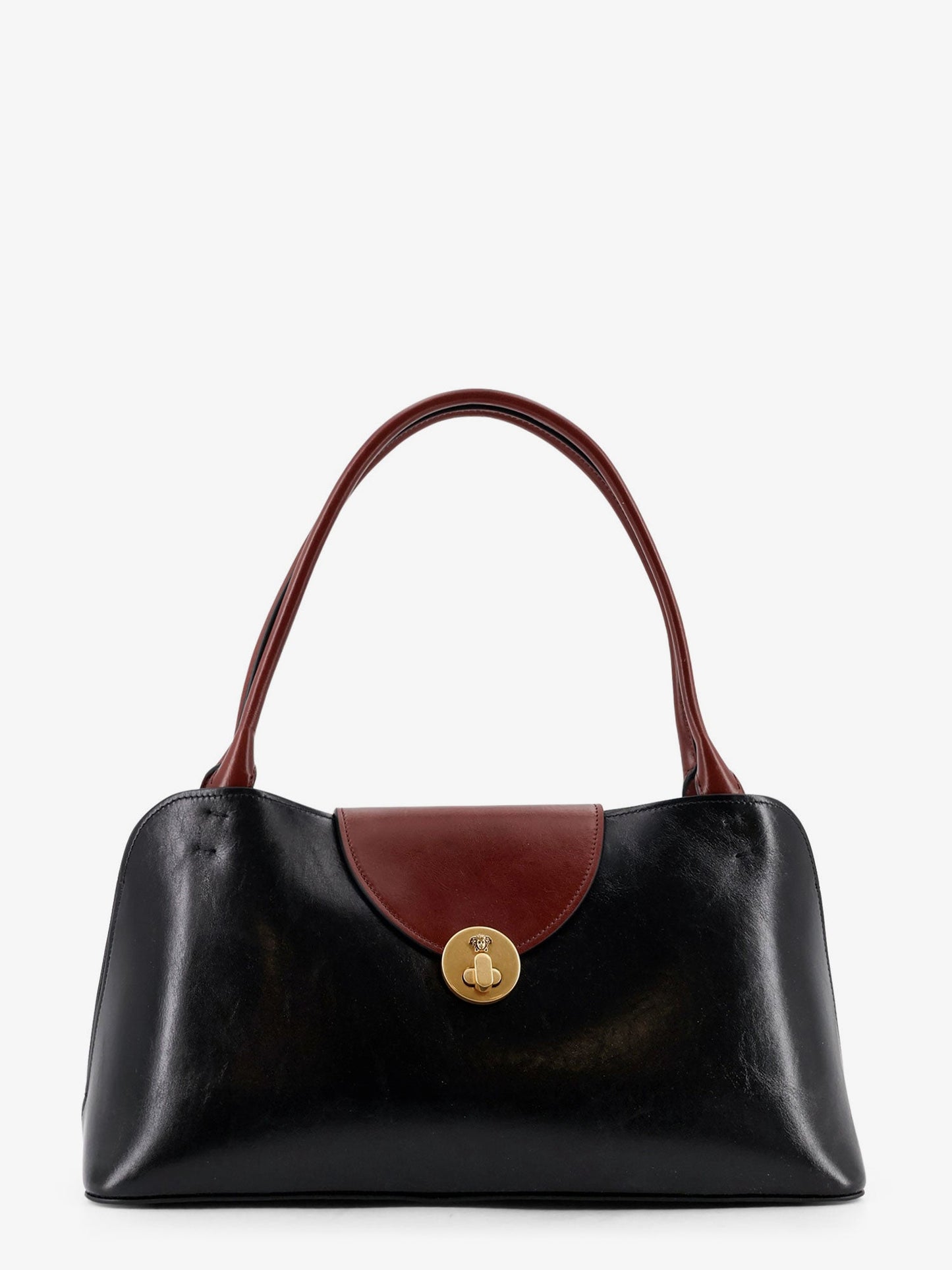 Versace Women Vivian Leather Shoulder Bag VERSACE