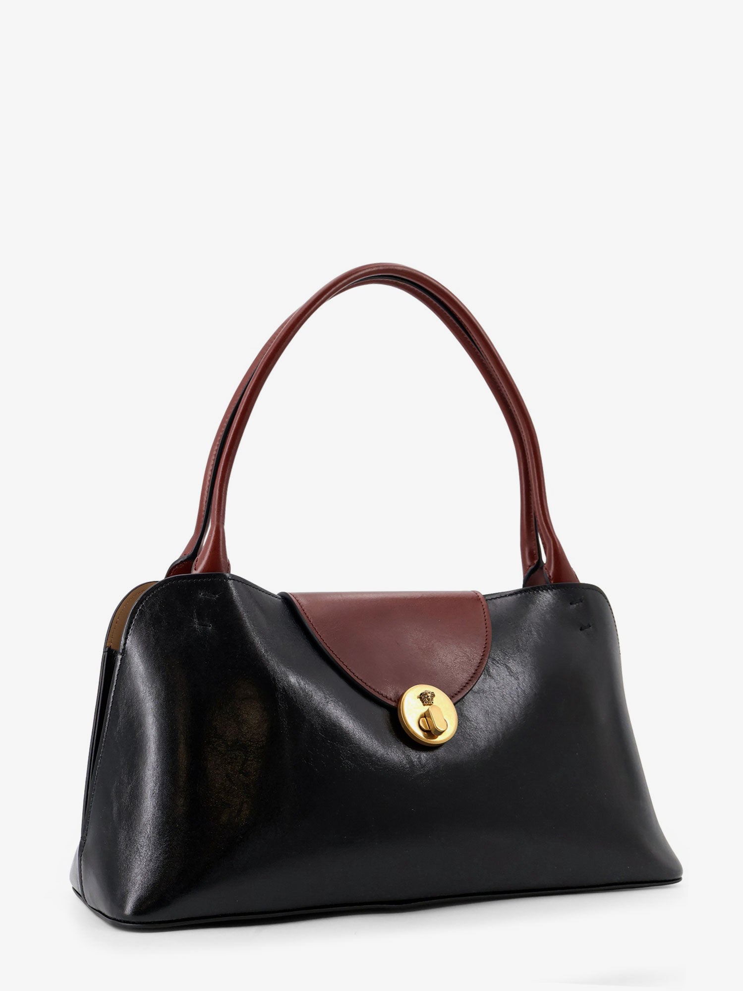 Versace Women Vivian Leather Shoulder Bag VERSACE
