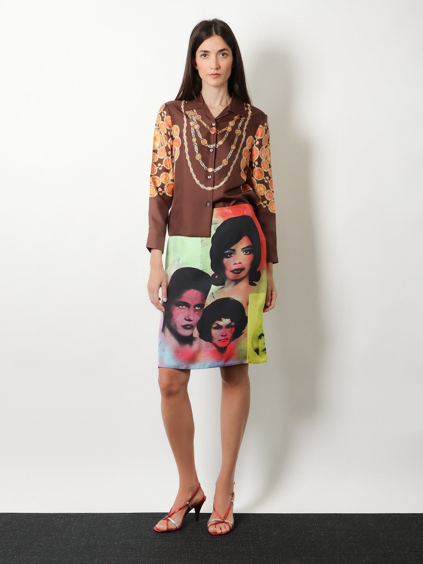 Versace Women Informal Silk Shirt VERSACE