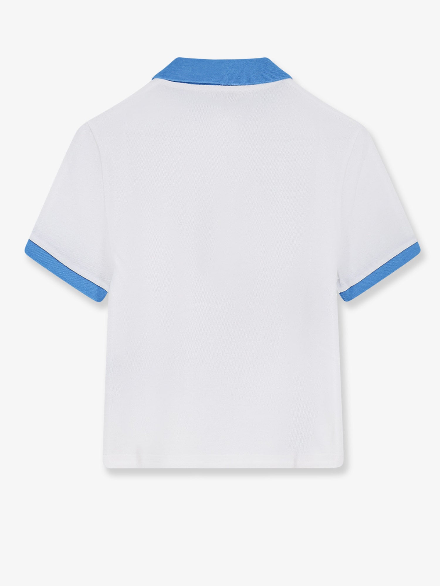 Versace Women Cotton Polo Shirt With Medusa Embroidery VERSACE
